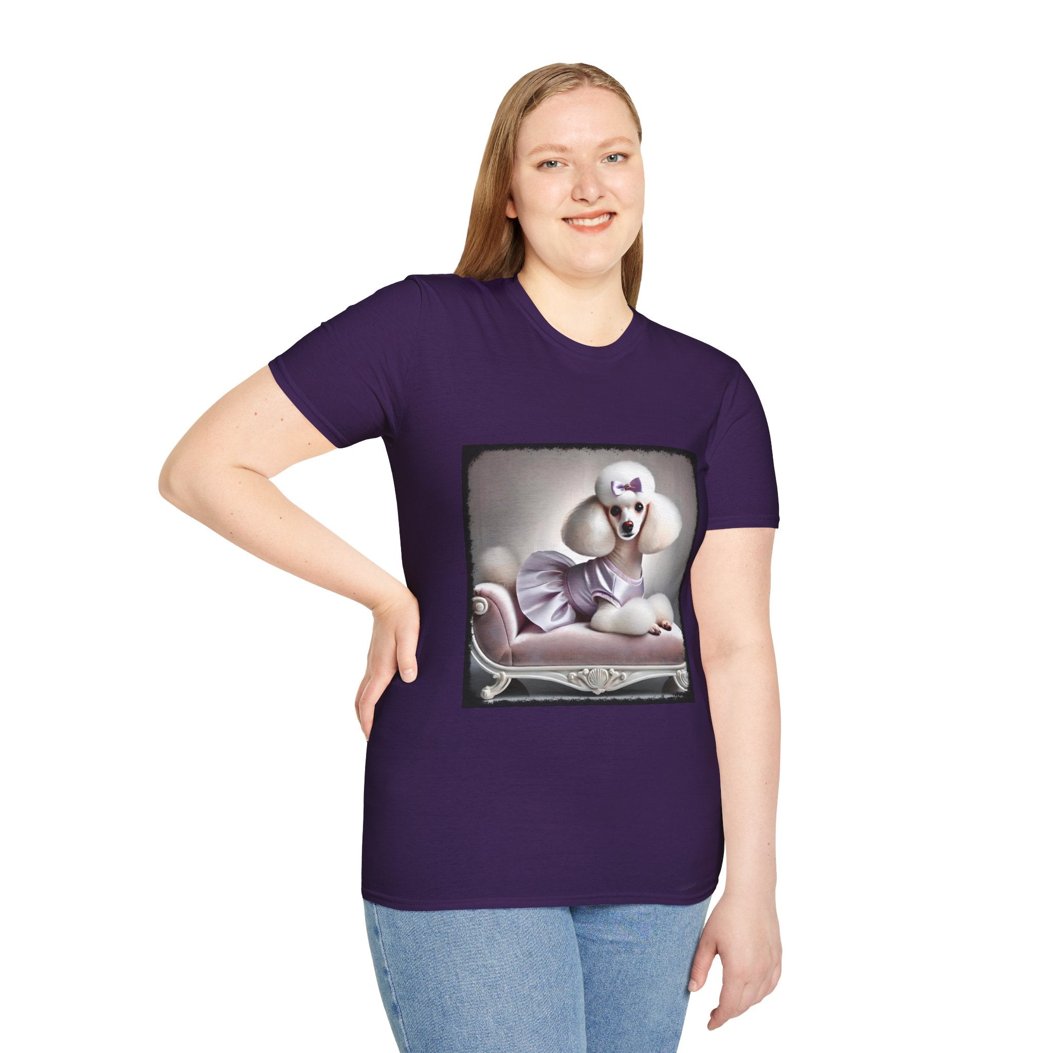 Poodle Lilac Lady | Unisex Dog T-Shirt