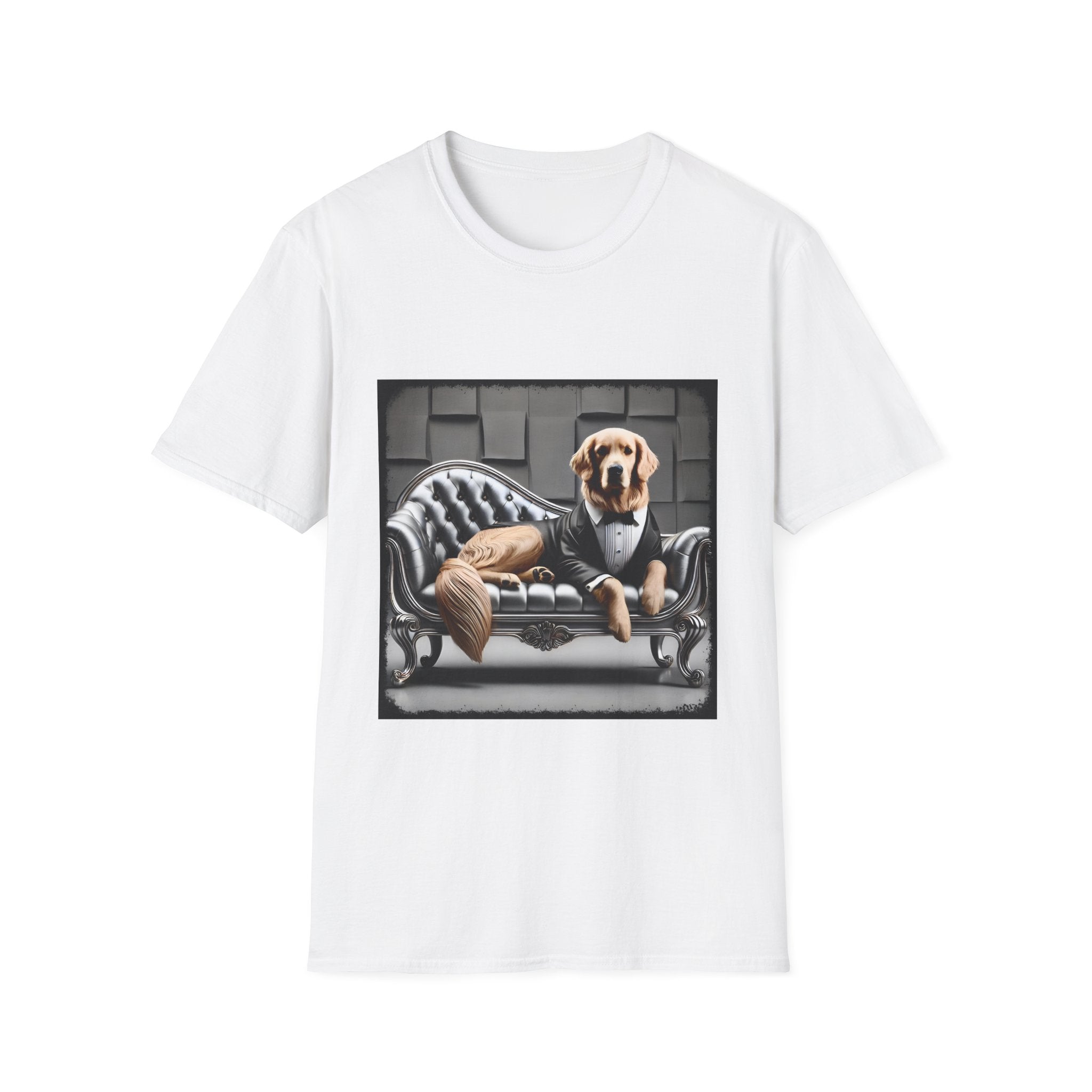 Golden Retriever Bowtie Boss | Unisex Dog T-Shirt