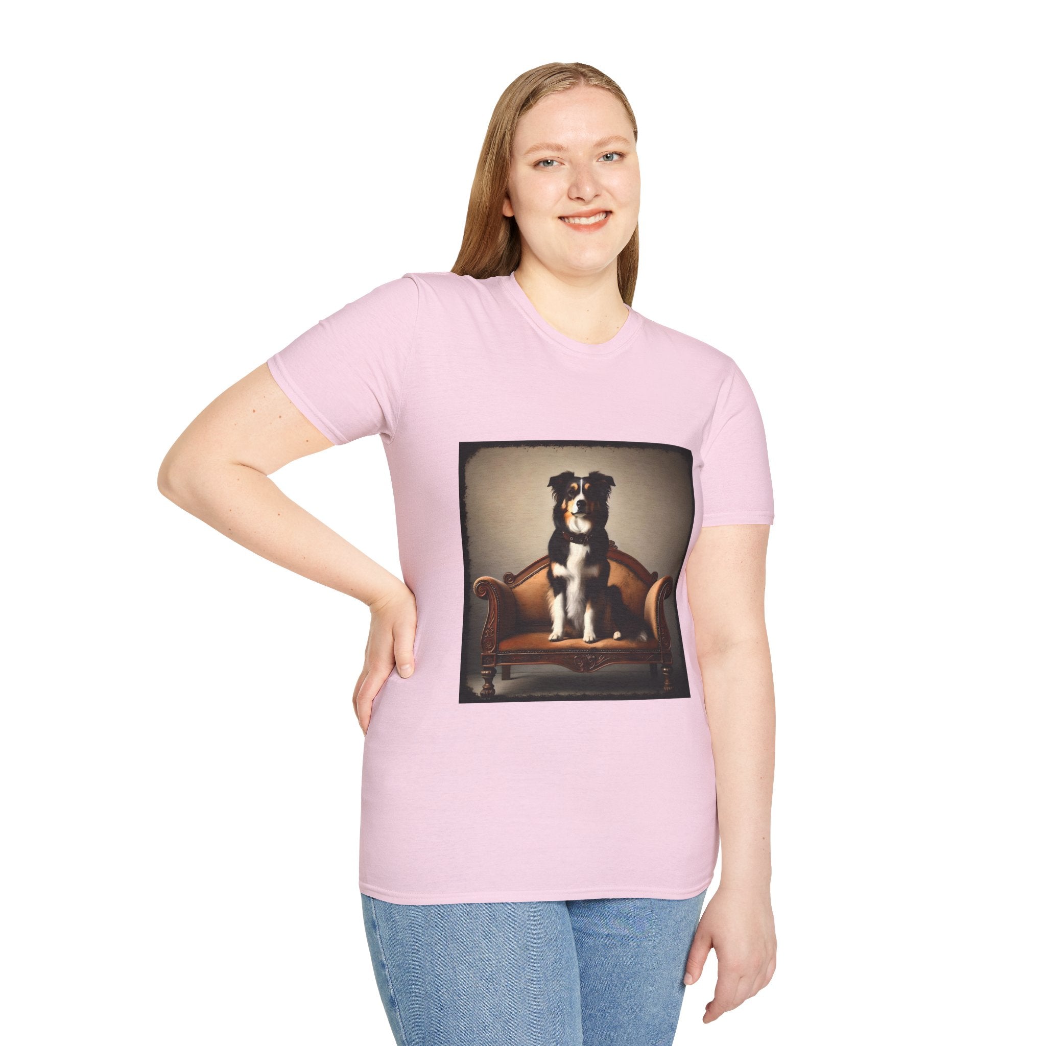 Border Collie Dapper Duke | Unisex Dog T-Shirt