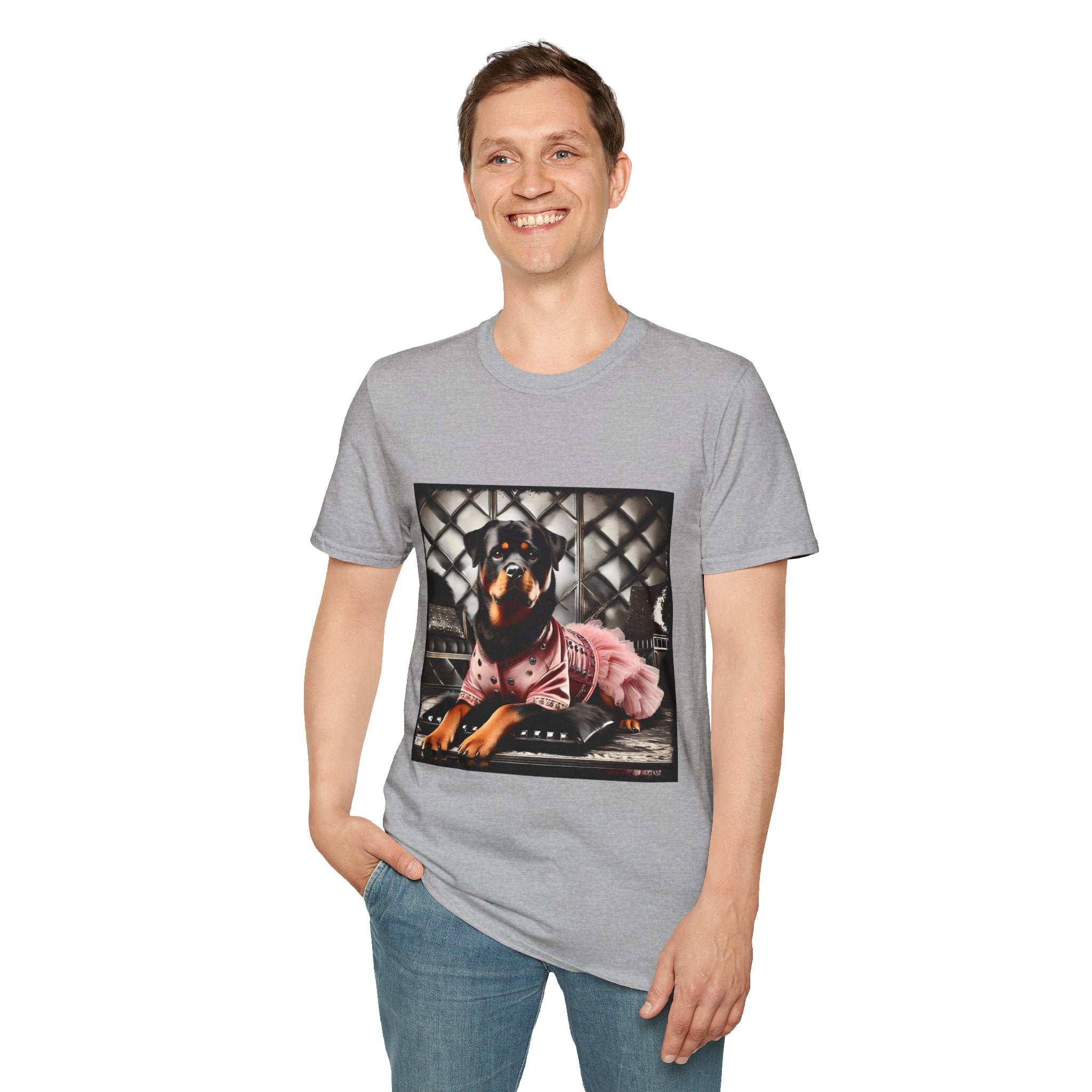 Rottweiler Luxe Rebel | Unisex Dog T-Shirt