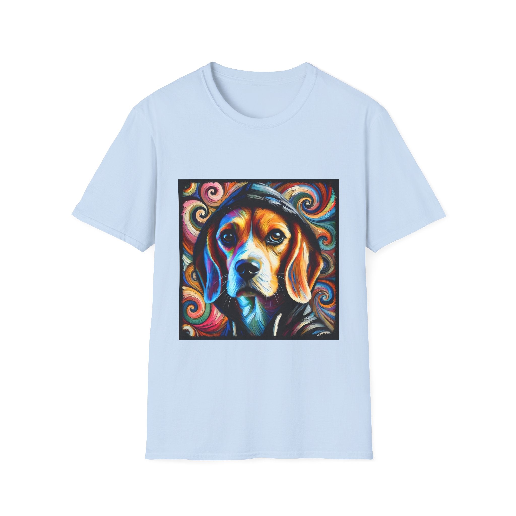 Beagle Relaxed Swirl | Unisex Dog T-Shirt