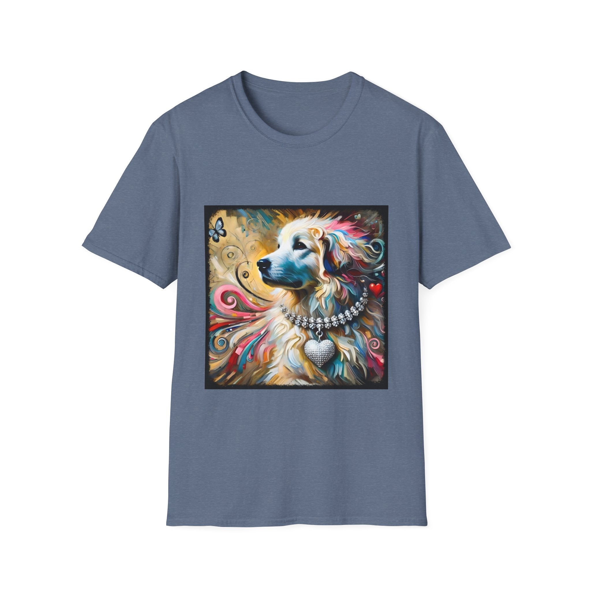Great Pyrenees Blissful Swirl | Unisex Dog T-Shirt