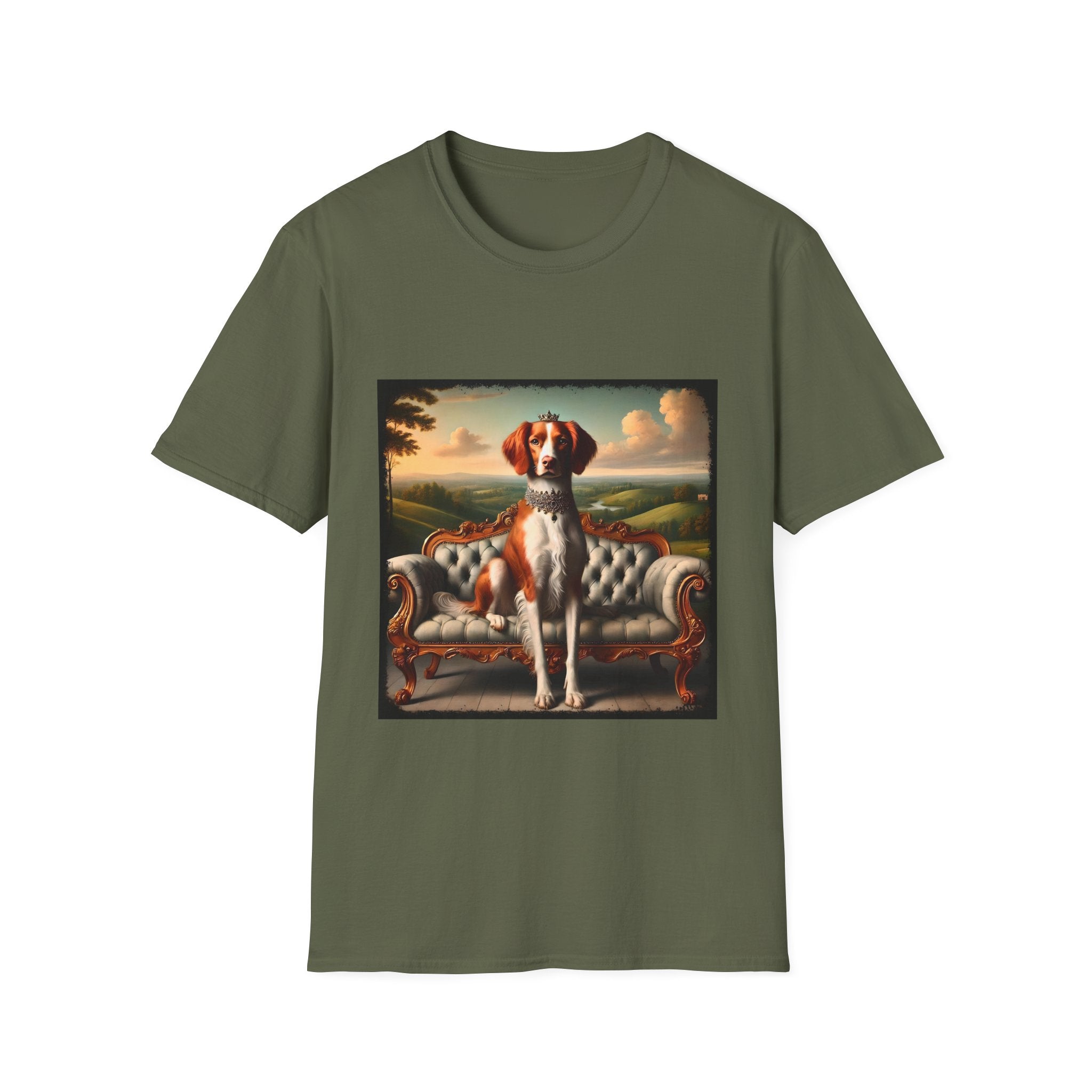 Brittany Royal Princess | Unisex Dog T-Shirt