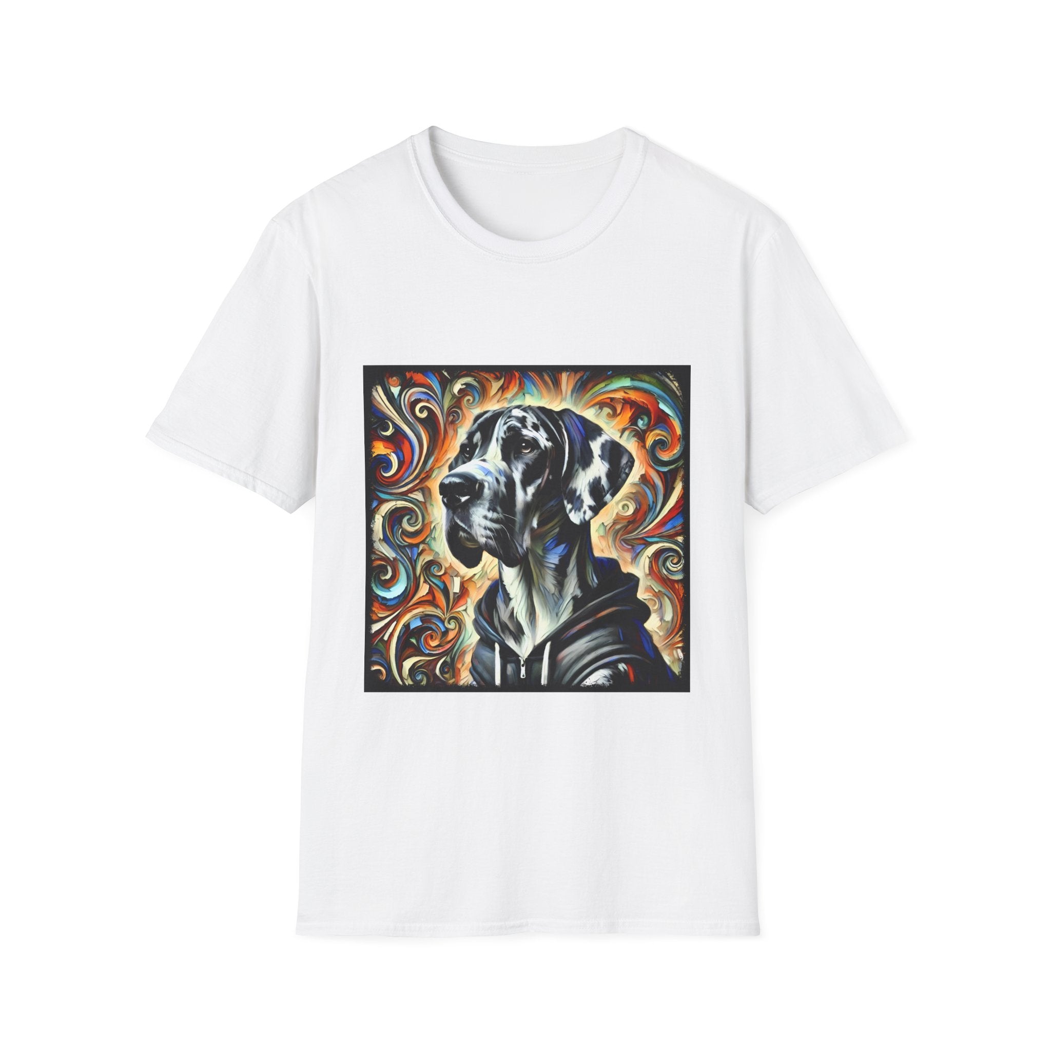 Great Dane Urban Swirl | Unisex Dog T-Shirt