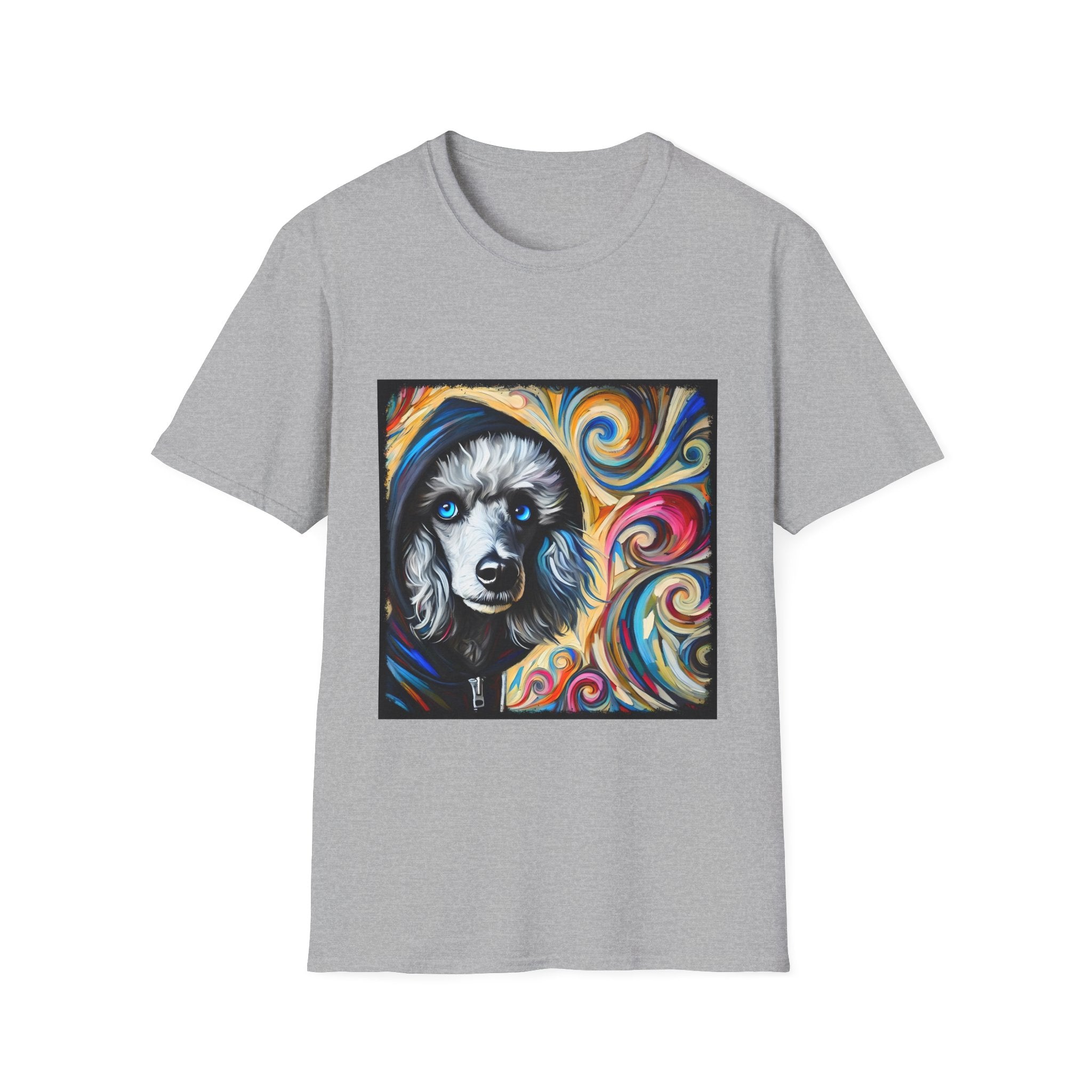 Poodle Relaxed Swirl | Unisex Dog T-Shirt