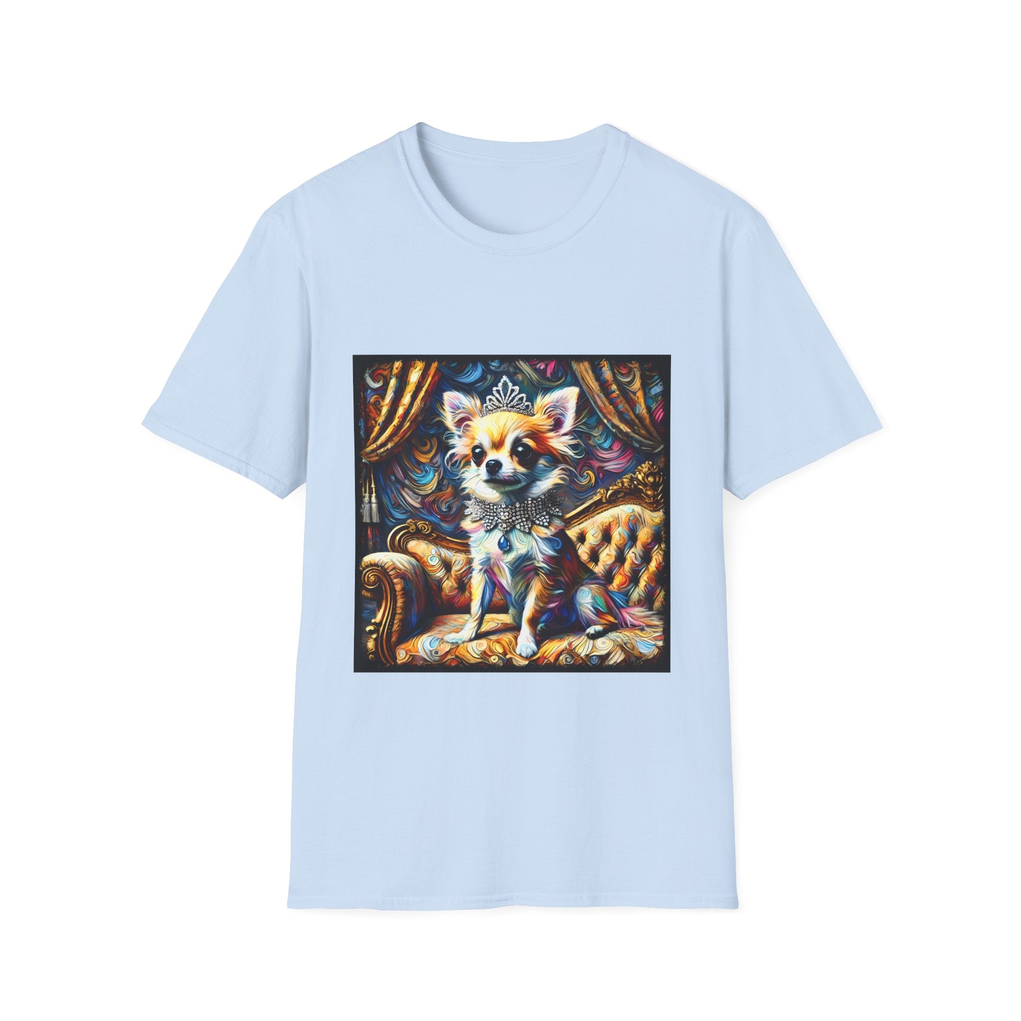 Chihuahua Diamond Diva Swirl | Unisex Dog T-Shirt