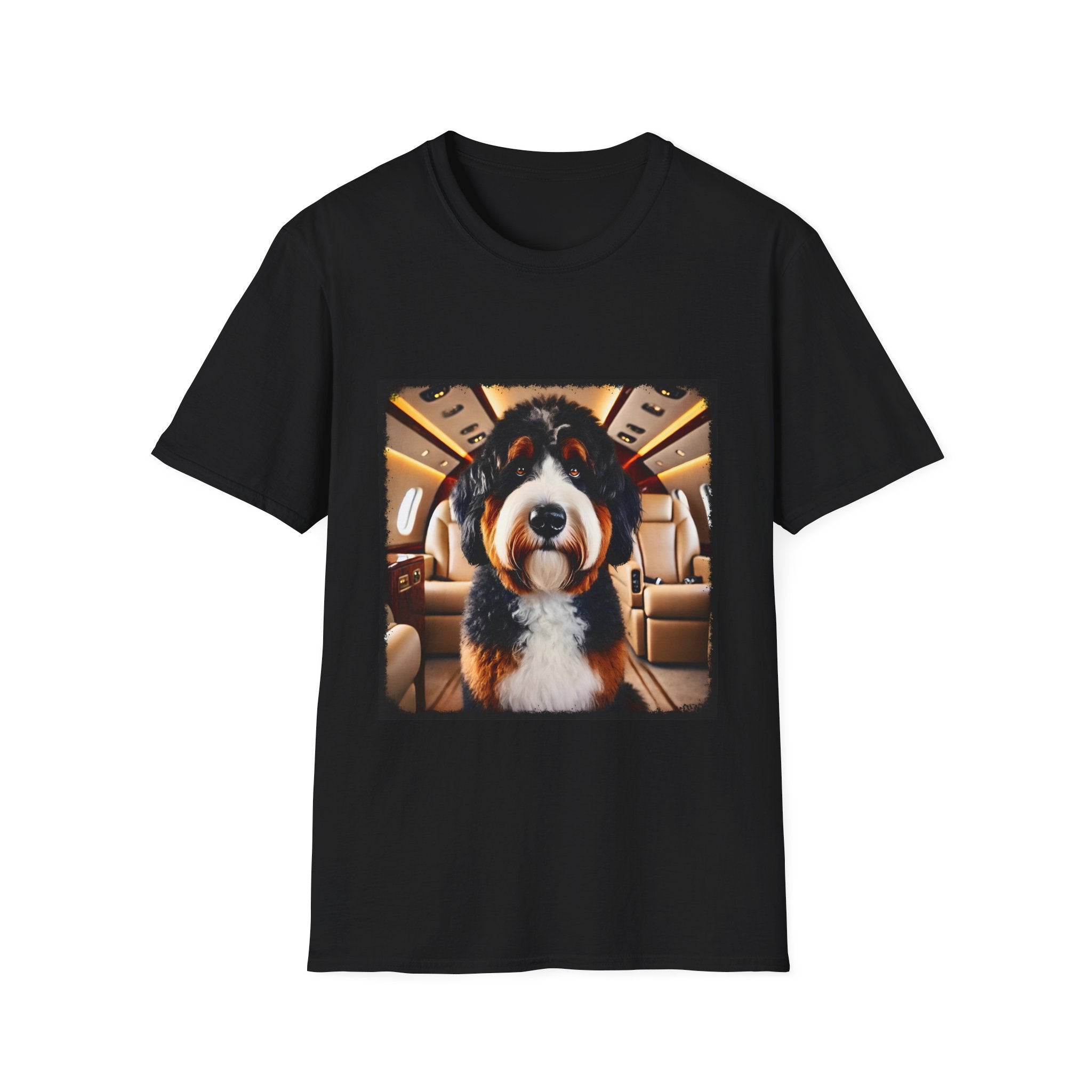 Bernedoodle Luxe Flier | Unisex Dog T-Shirt