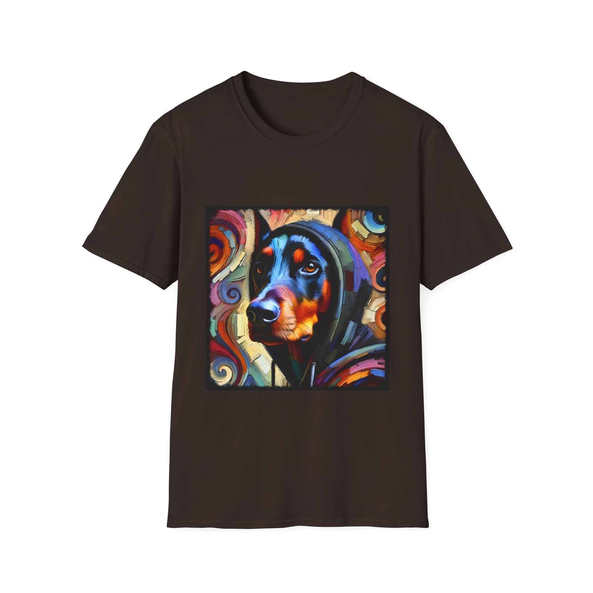 Doberman Pinscher Relaxed Swirl | Unisex Dog T-Shirt