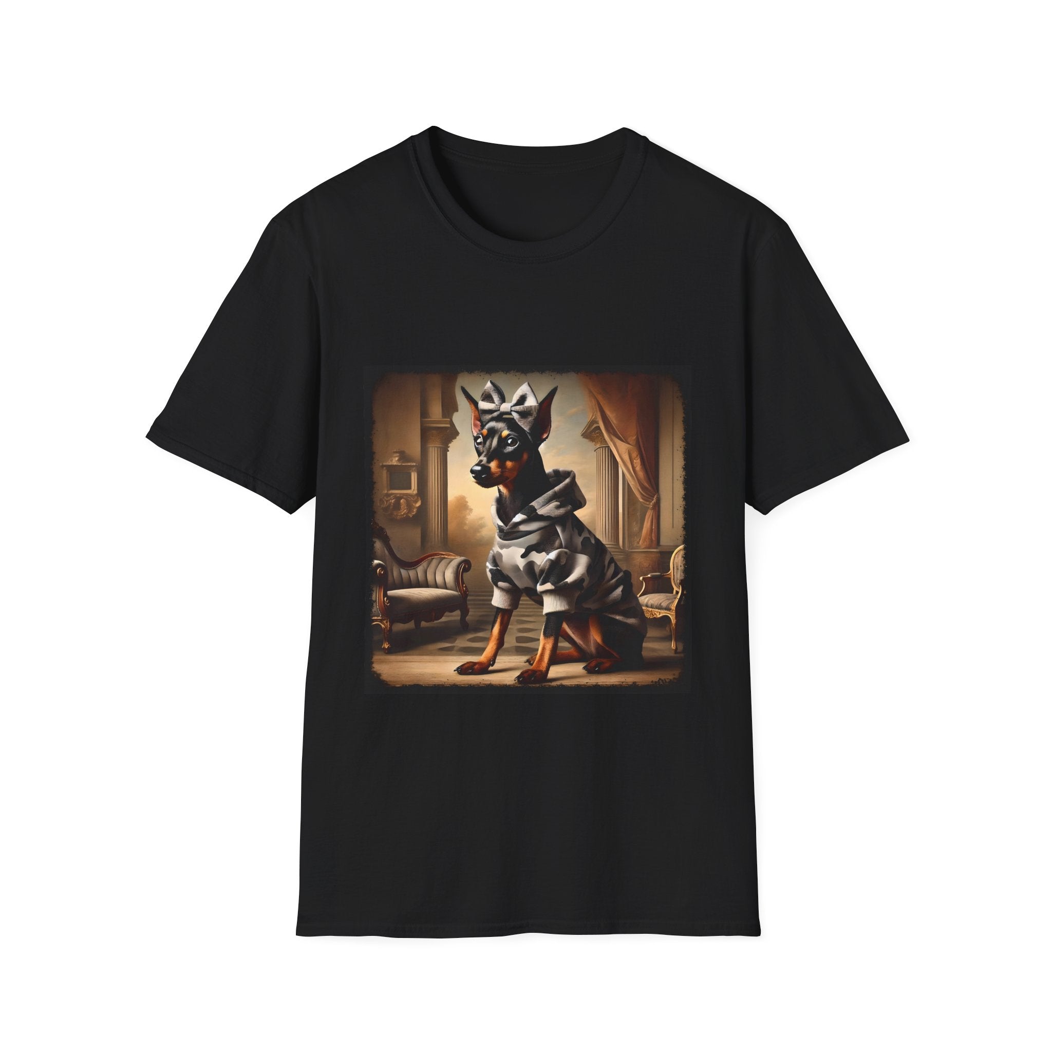Doberman Pinscher Camo Princess | Unisex Dog T-Shirt