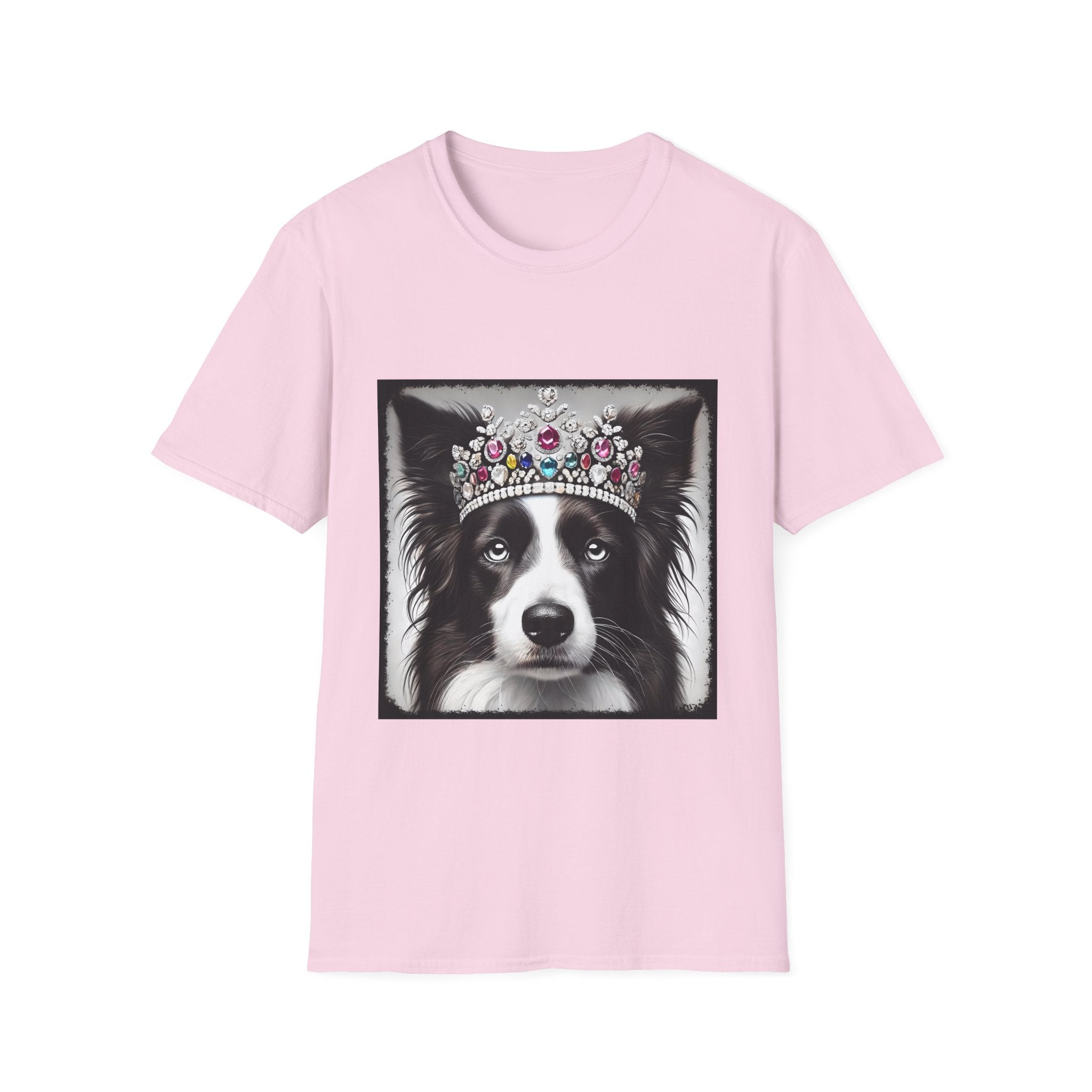 Border Collie Iconic Princess | Unisex Dog T-Shirt