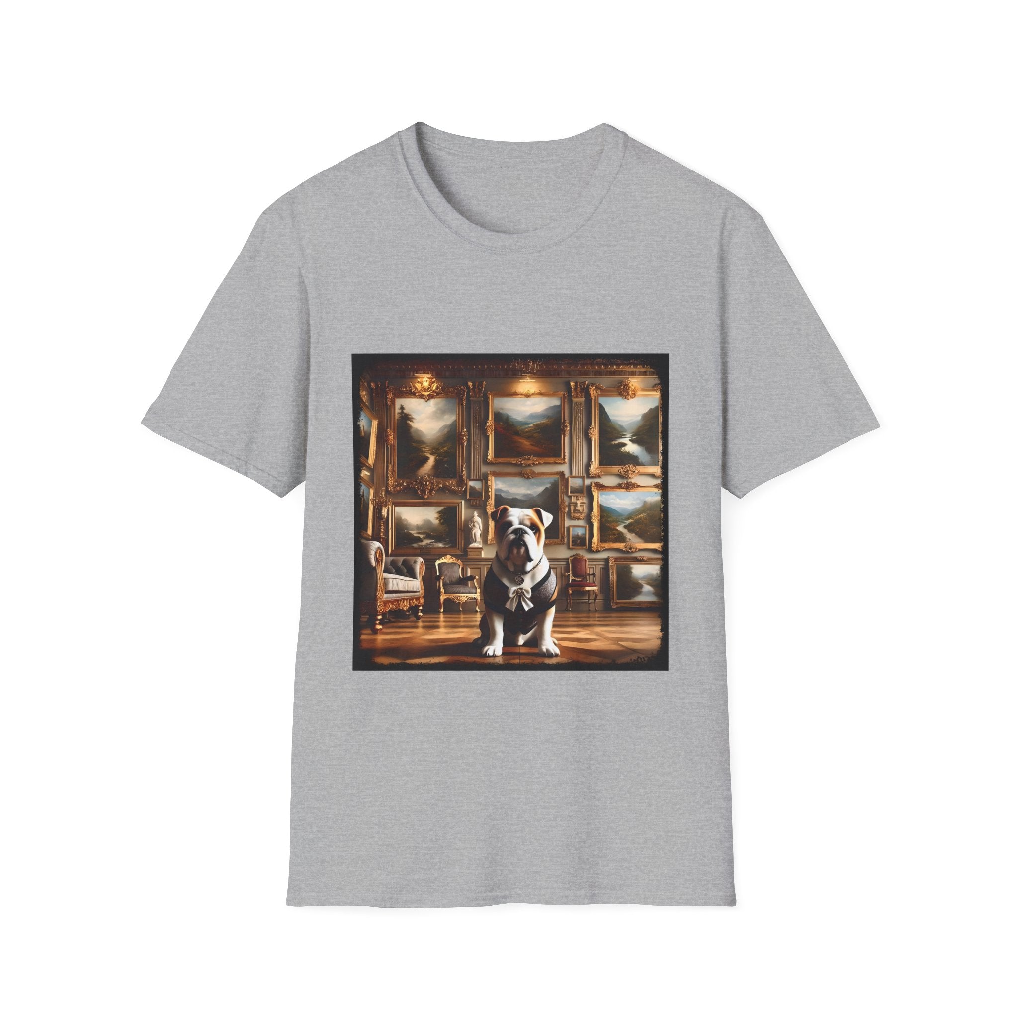 Bulldog Canvas Queen | Unisex Dog T-Shirt