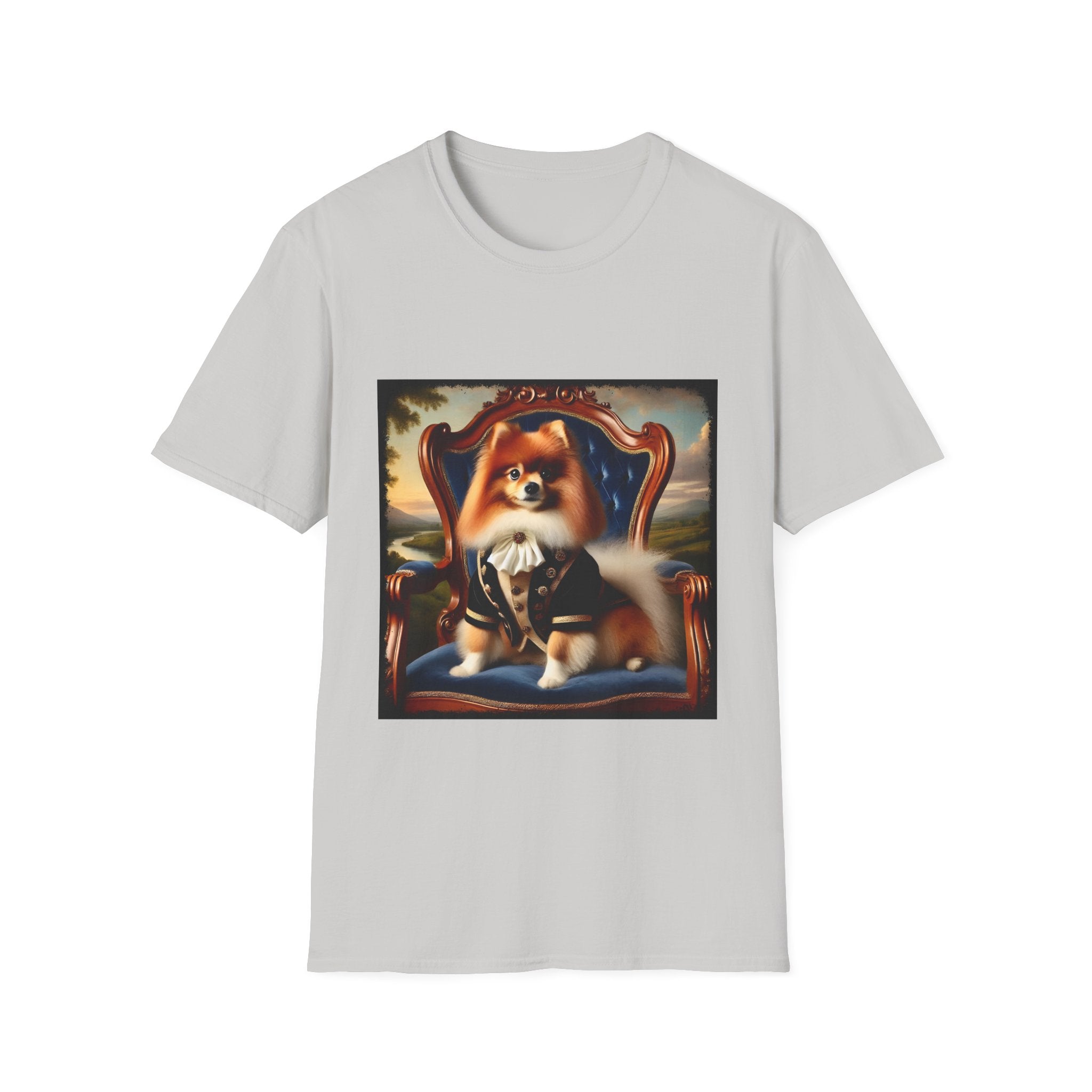 Pomeranian Posh Prince | Unisex Dog T-Shirt