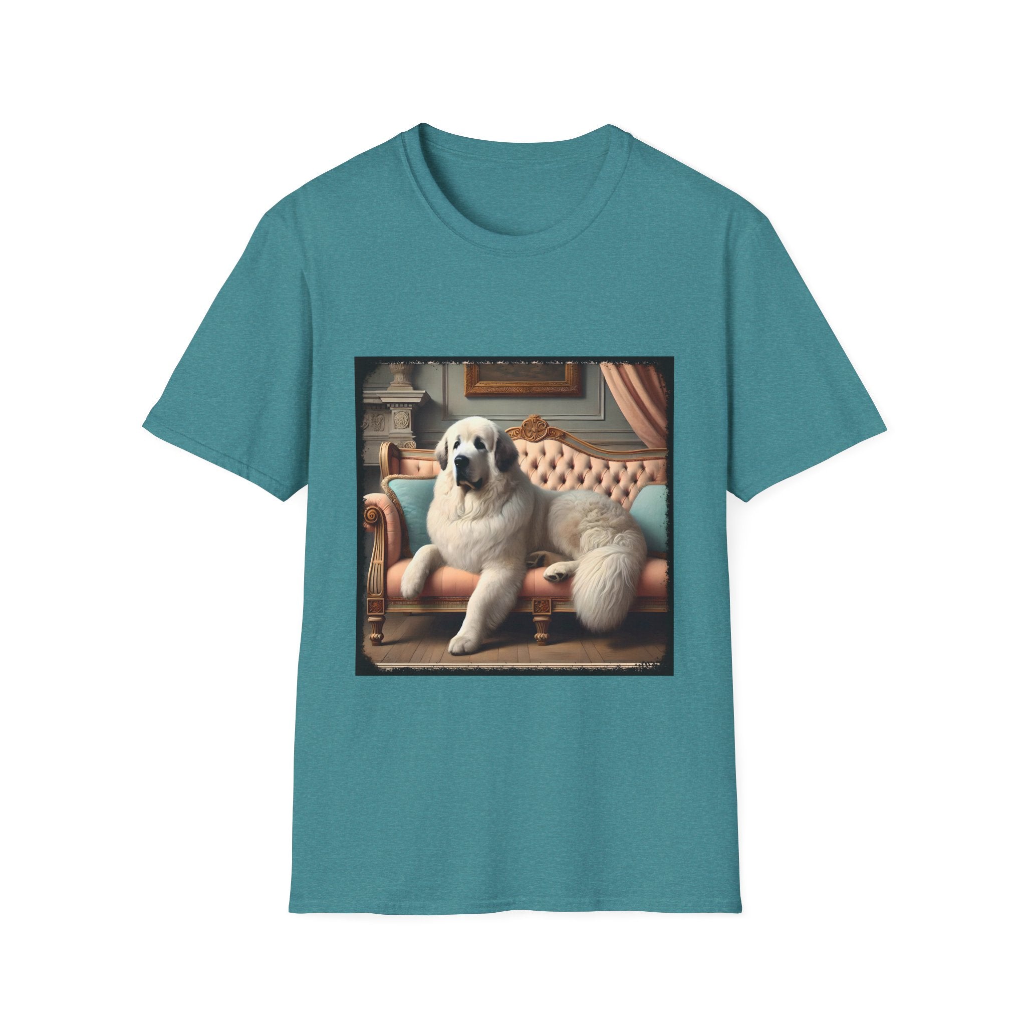 Great Pyrenees Poised Portrait | Unisex Dog T-Shirt
