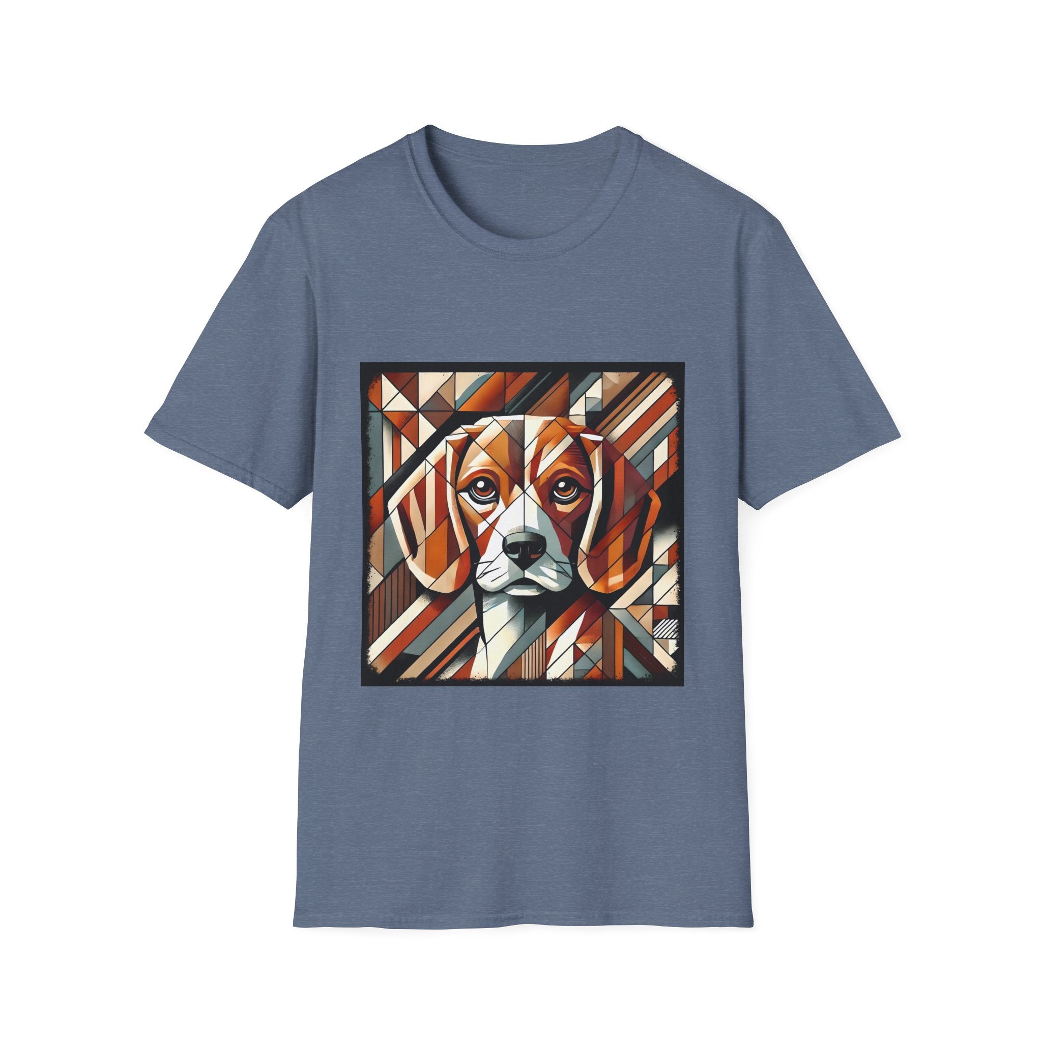 Beagle Warm Geometric | Unisex Dog T-Shirt