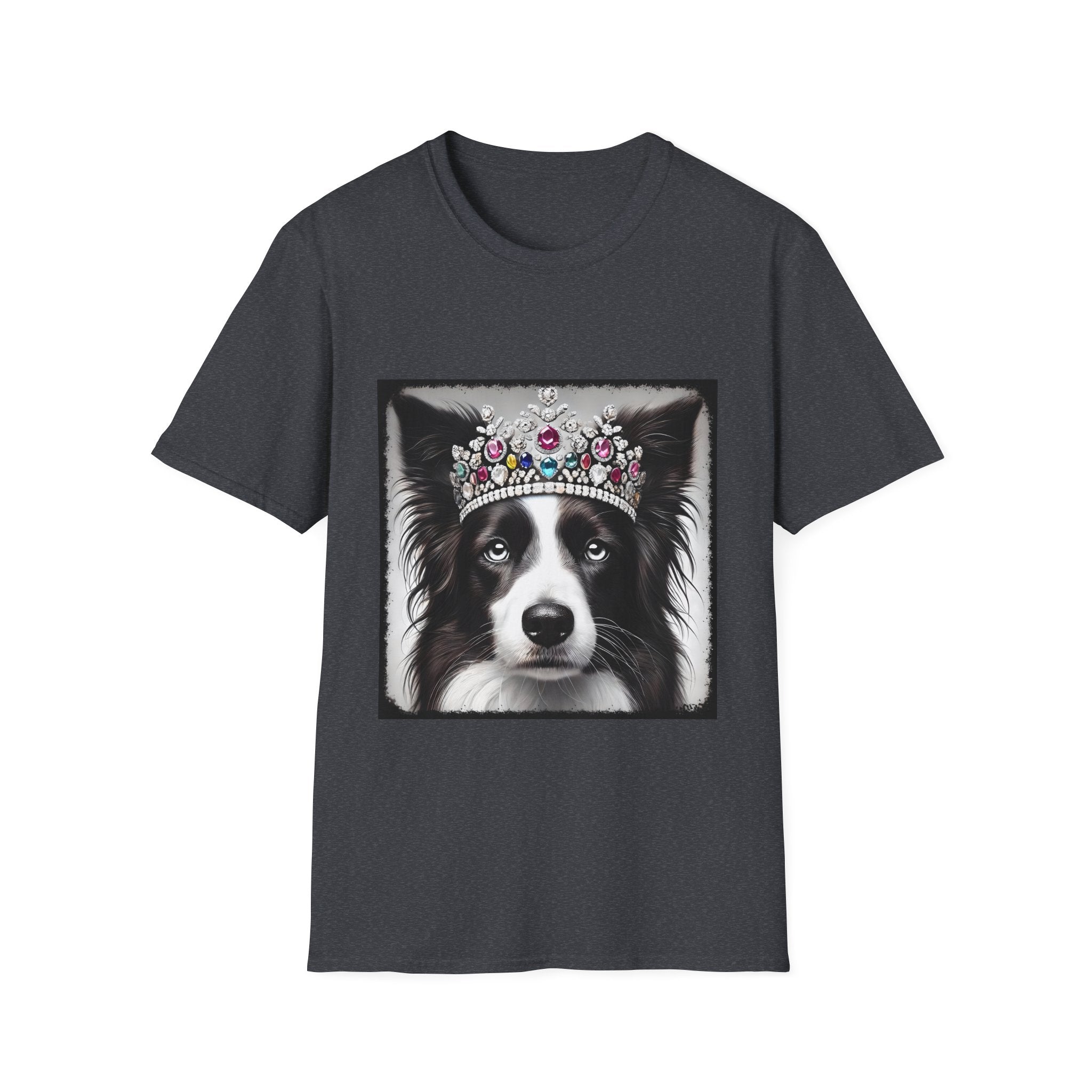 Border Collie Iconic Princess | Unisex Dog T-Shirt