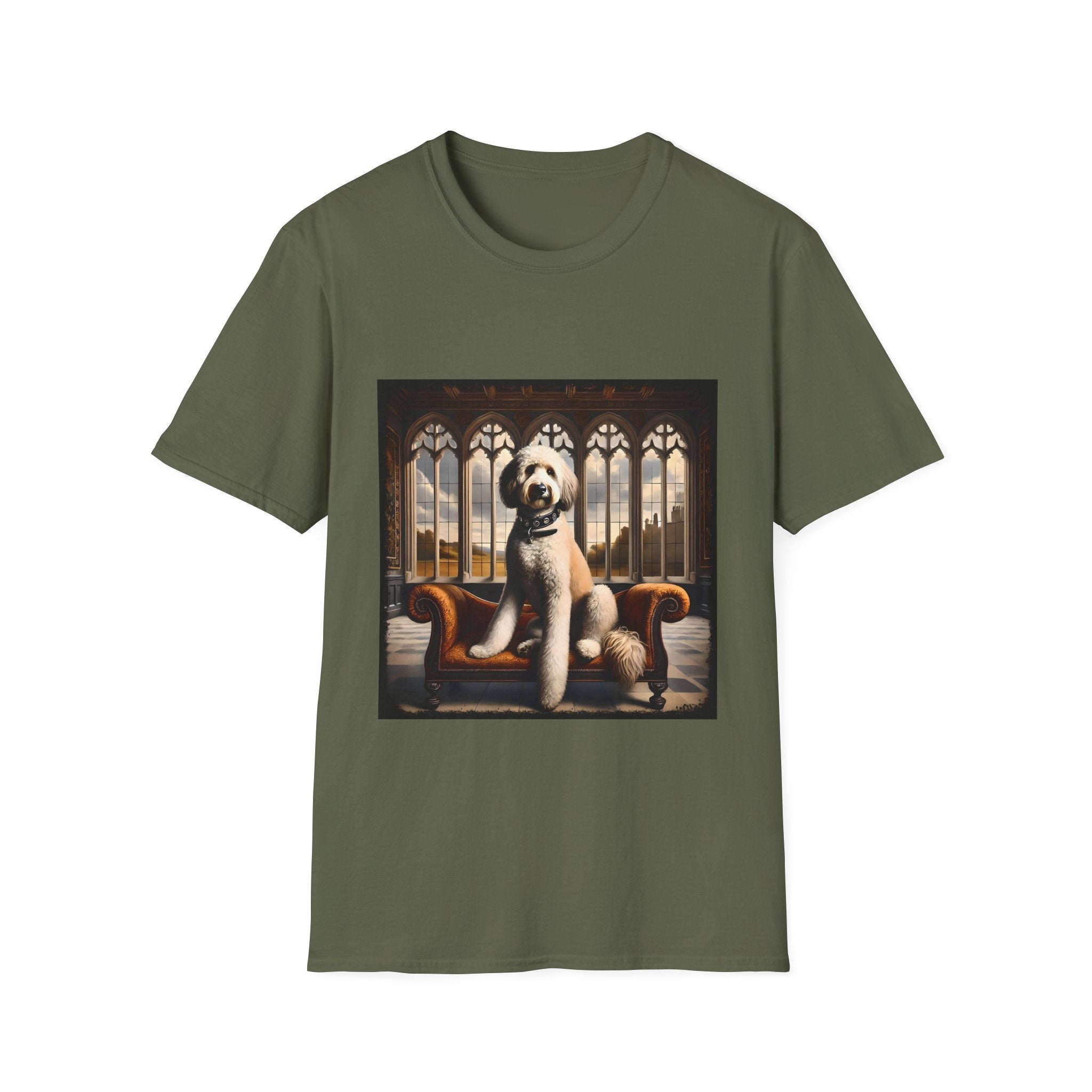 Sheepadoodle Dashing Duke | Unisex Dog T-Shirt