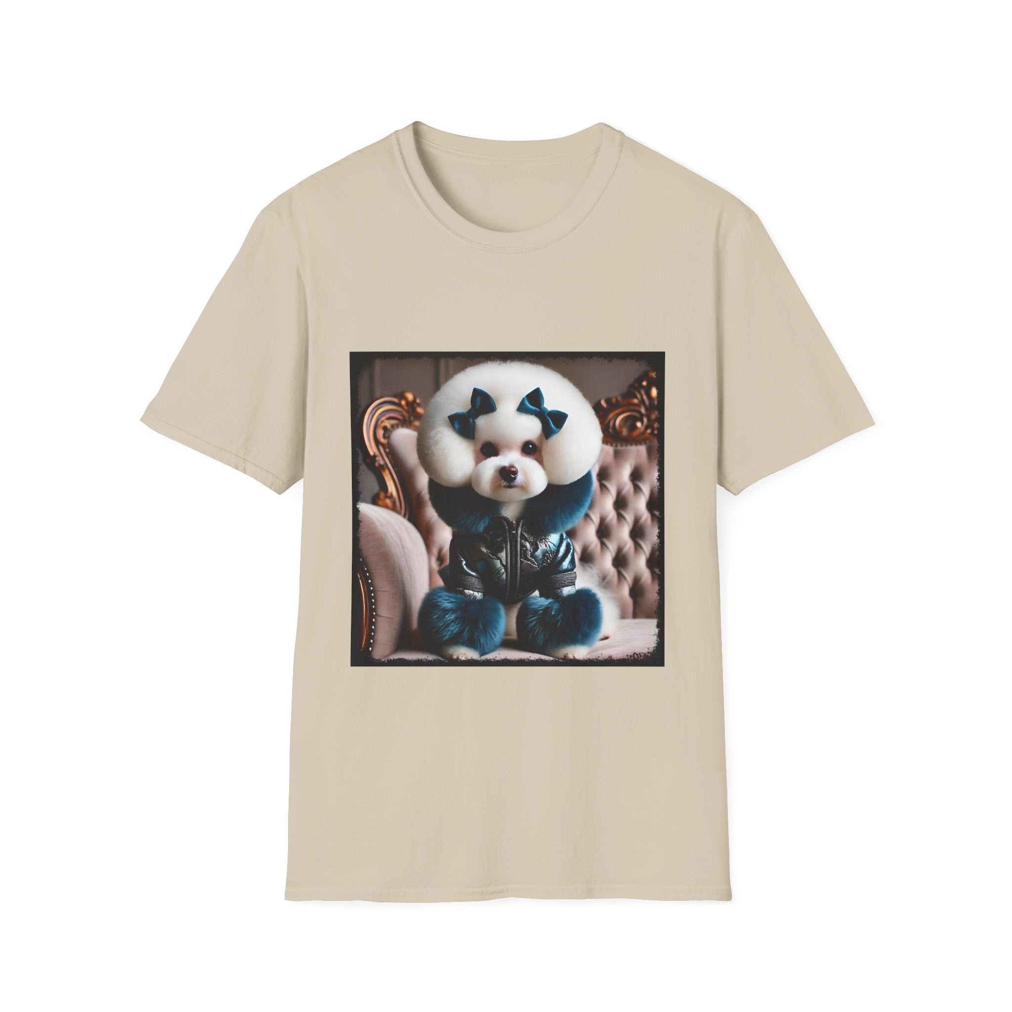 Bichon Frise Posh Pawfluencer | Unisex Dog T-Shirt