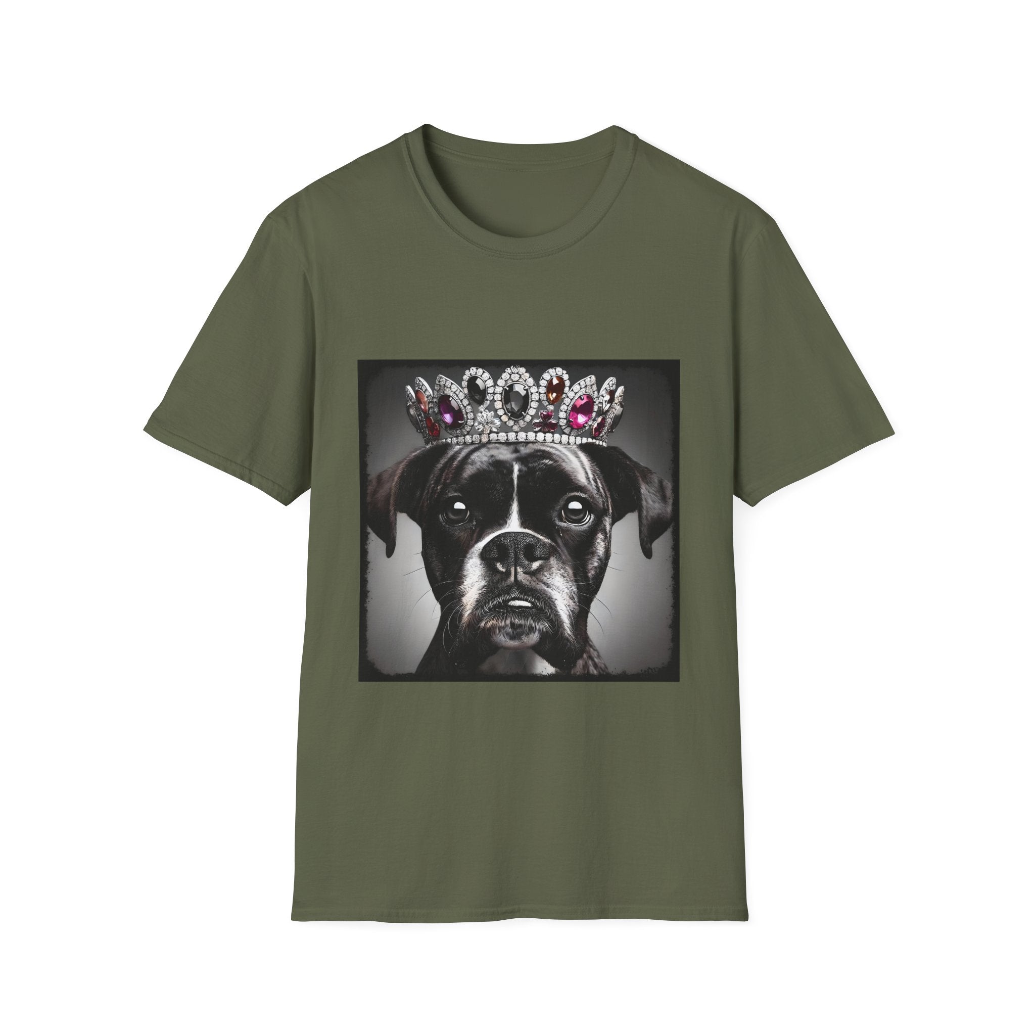 Boxer Iconic Princess | Unisex Dog T-Shirt