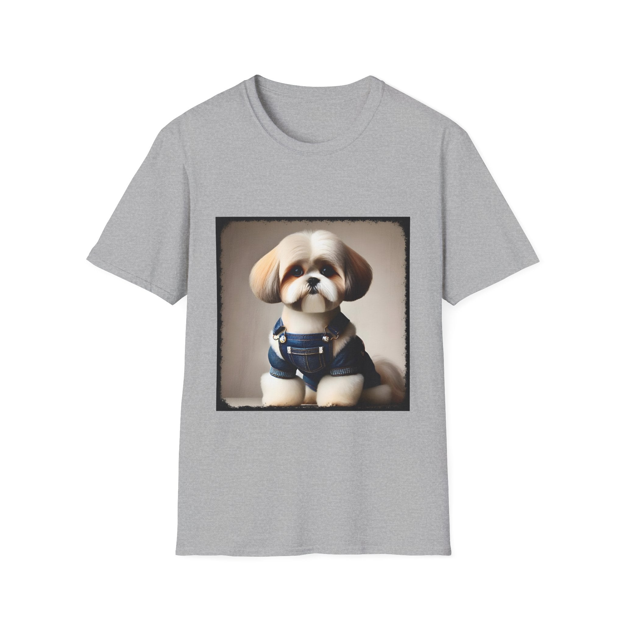 Shih Tzu Denim Doll | Unisex Dog T-Shirt