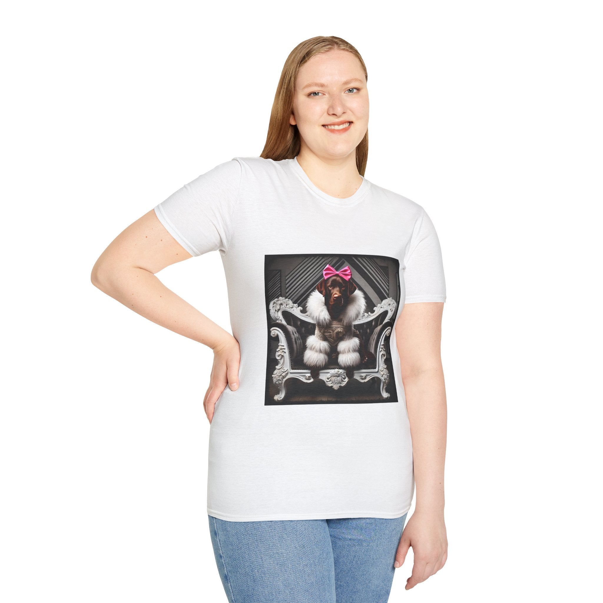 Labrador Retriever Chic Rocker | Unisex Dog T-Shirt