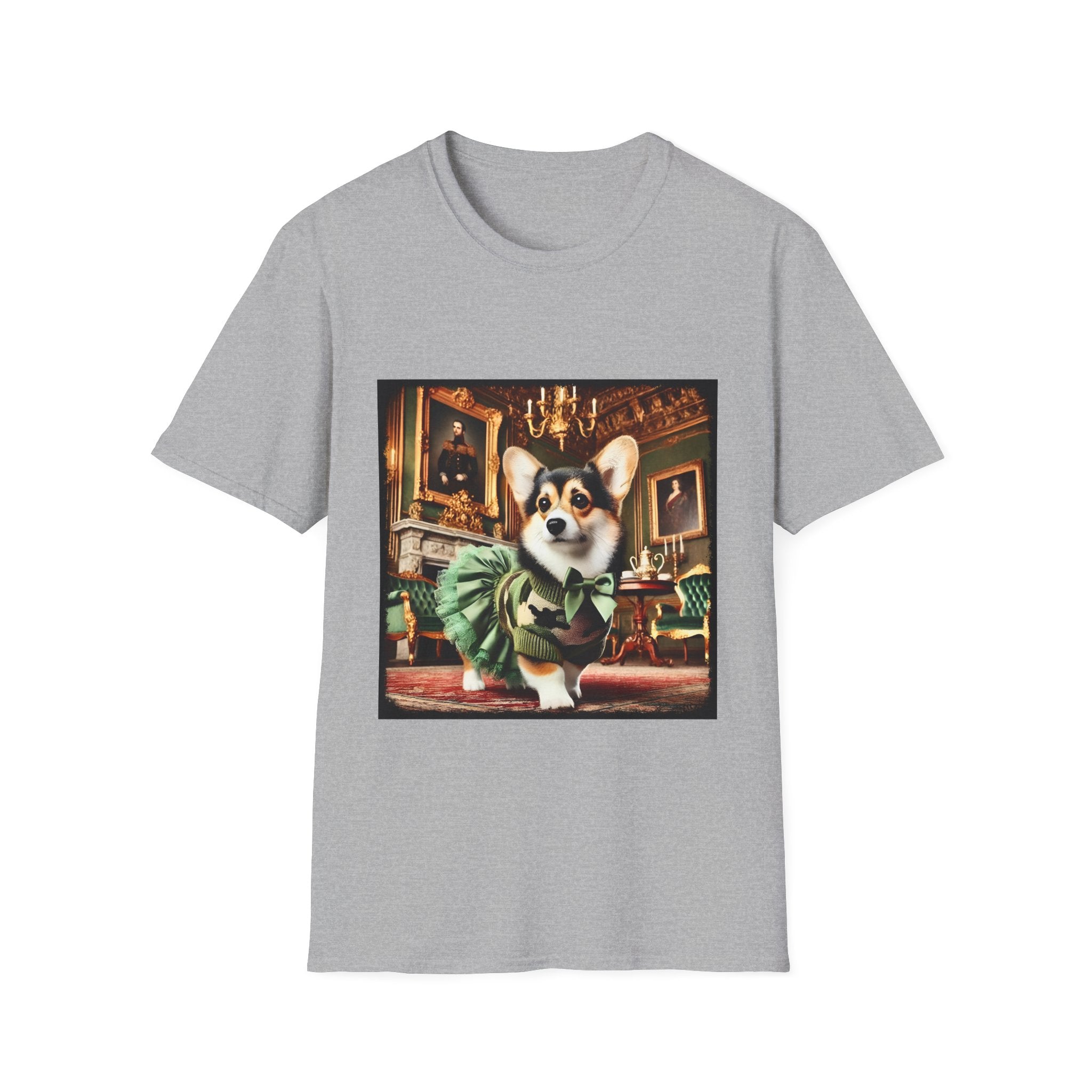 Pembroke Welsh Corgi Camo Glam | Unisex Dog T-Shirt