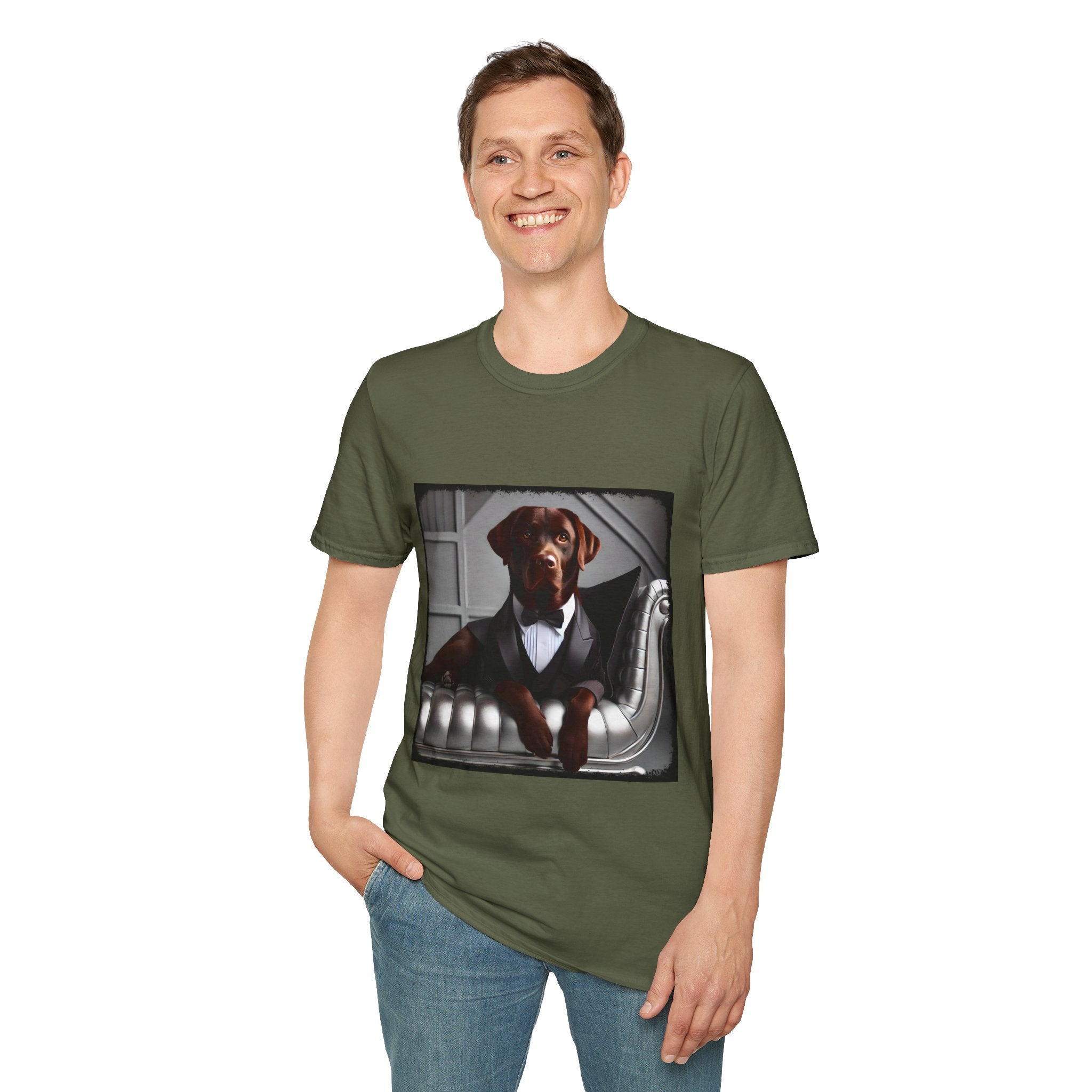 Labrador Retriever Chocolate Chap | Unisex Dog T-Shirt
