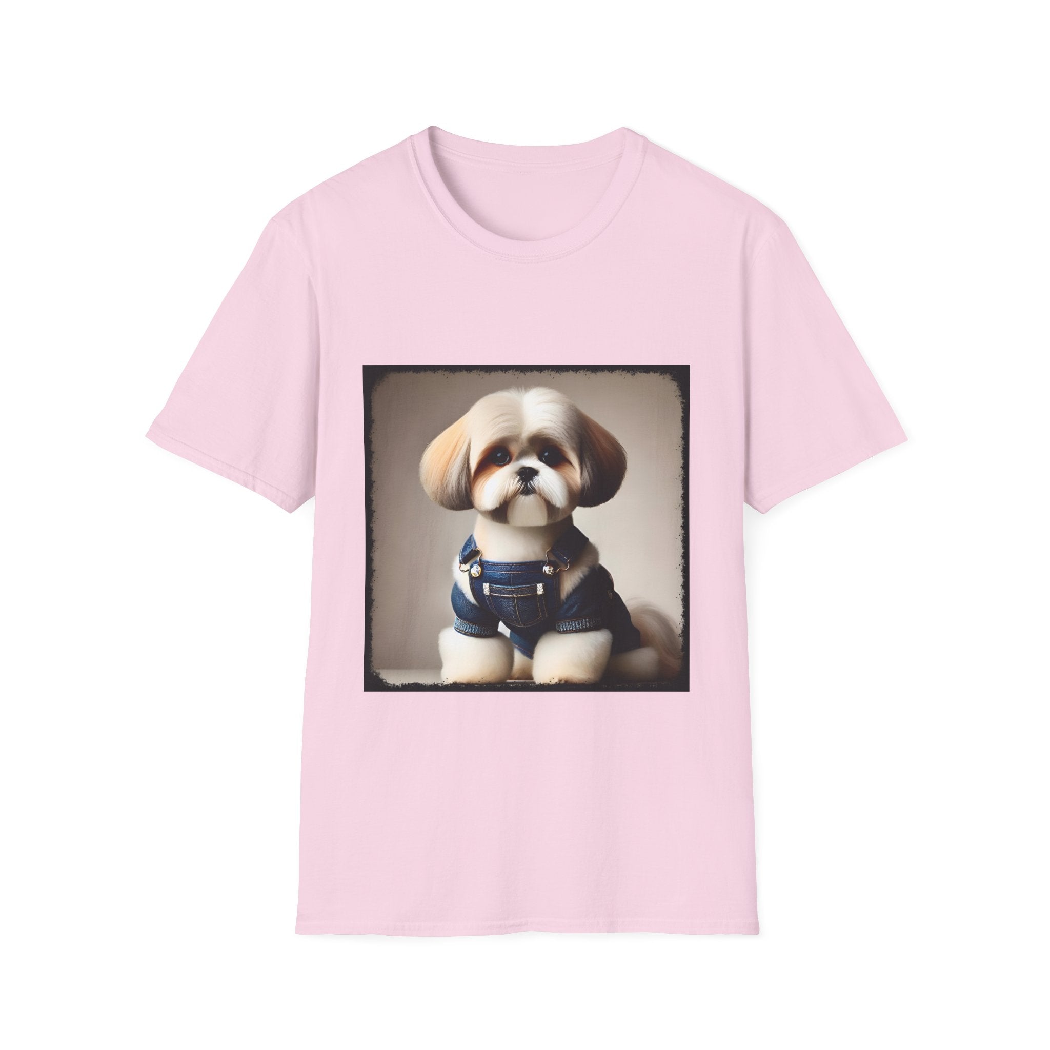 Shih Tzu Denim Doll | Unisex Dog T-Shirt