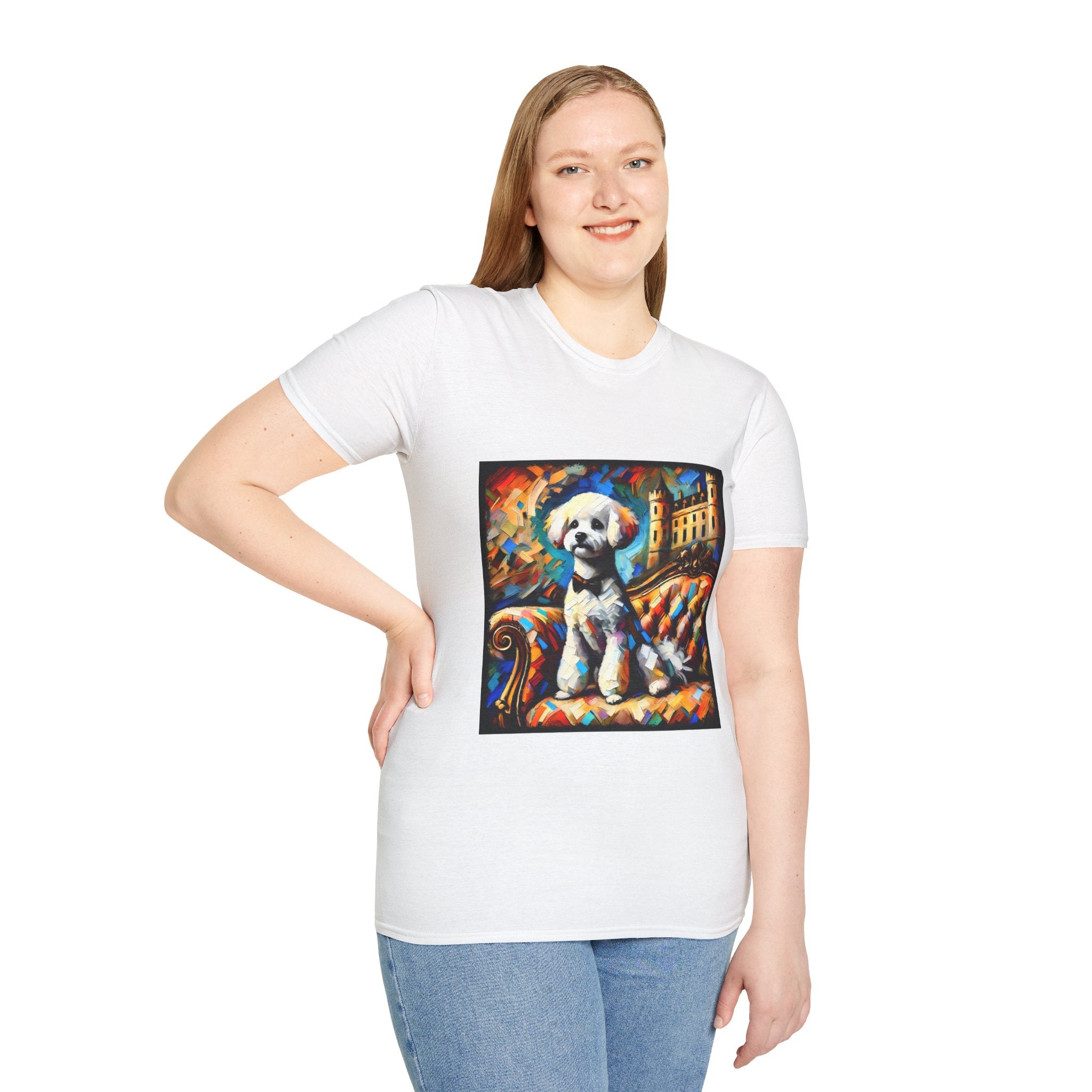 Bichon Frise Bowtie Classic | Unisex Dog T-Shirt