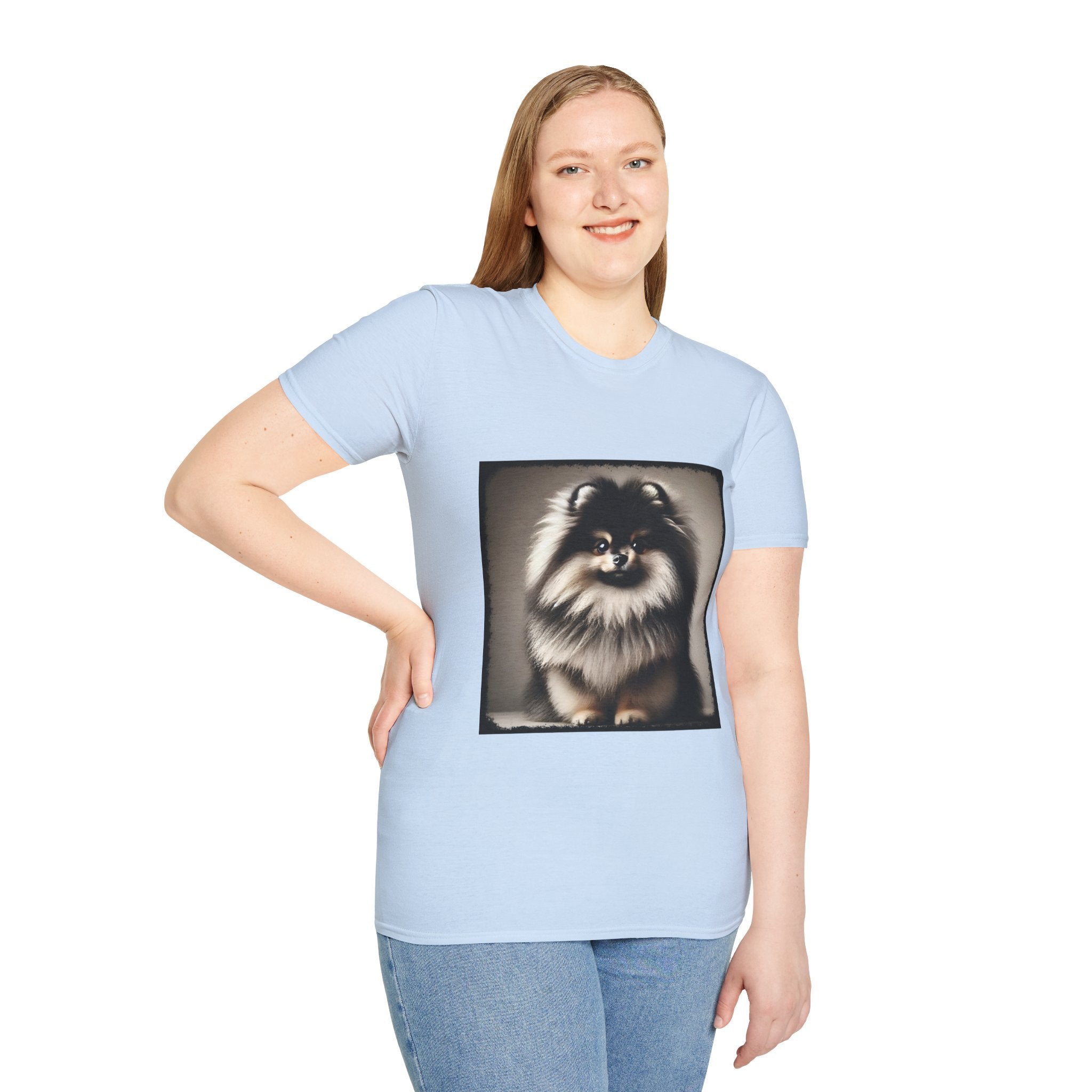 Pomeranian Lil Bean | Unisex Dog T-Shirt