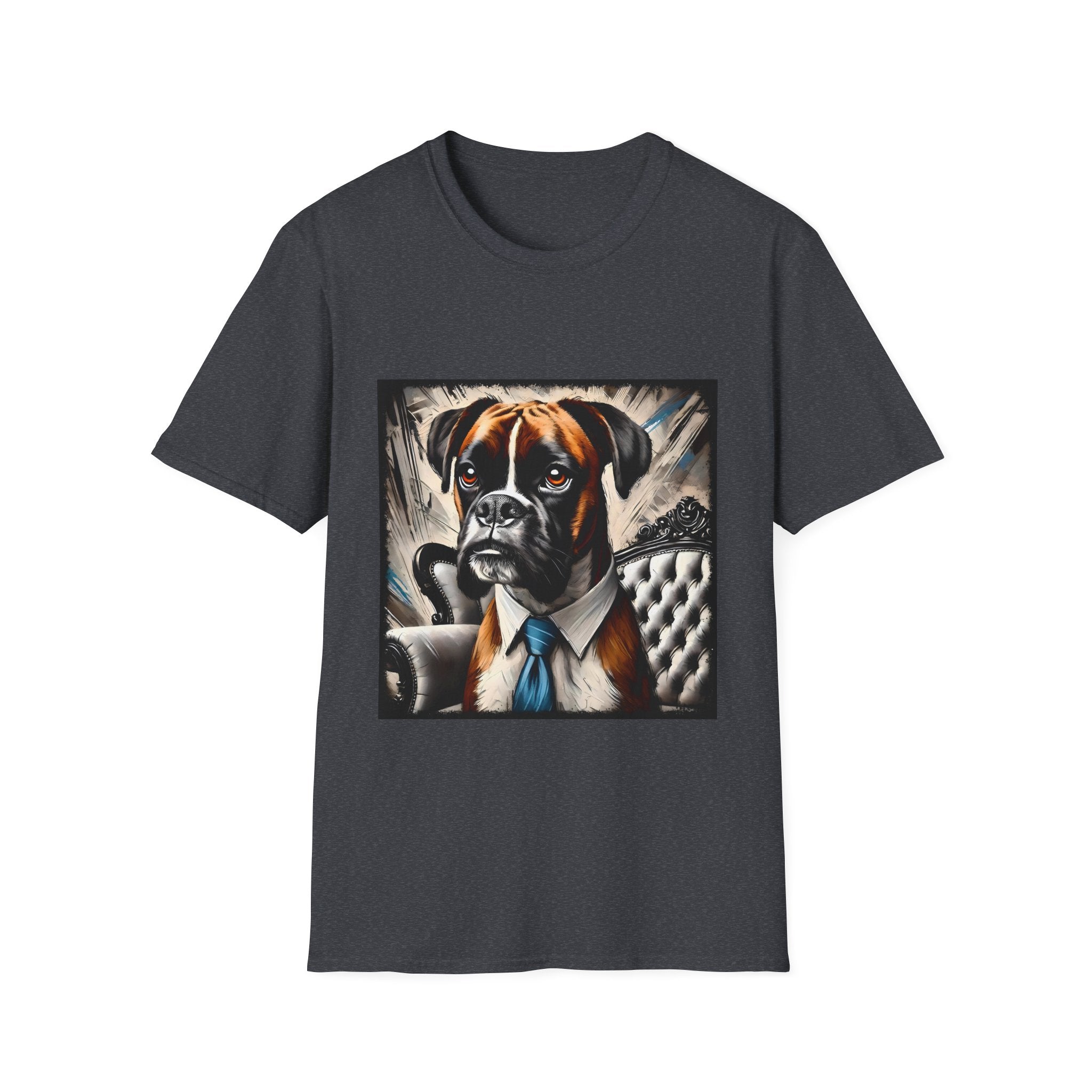 Boxer Bold Gentleman | Unisex Dog T-Shirt