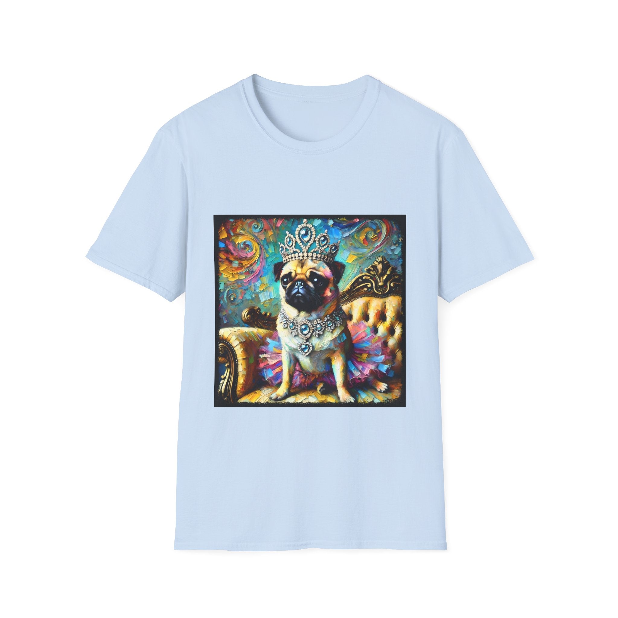Pug Princess Classic | Unisex Dog T-Shirt