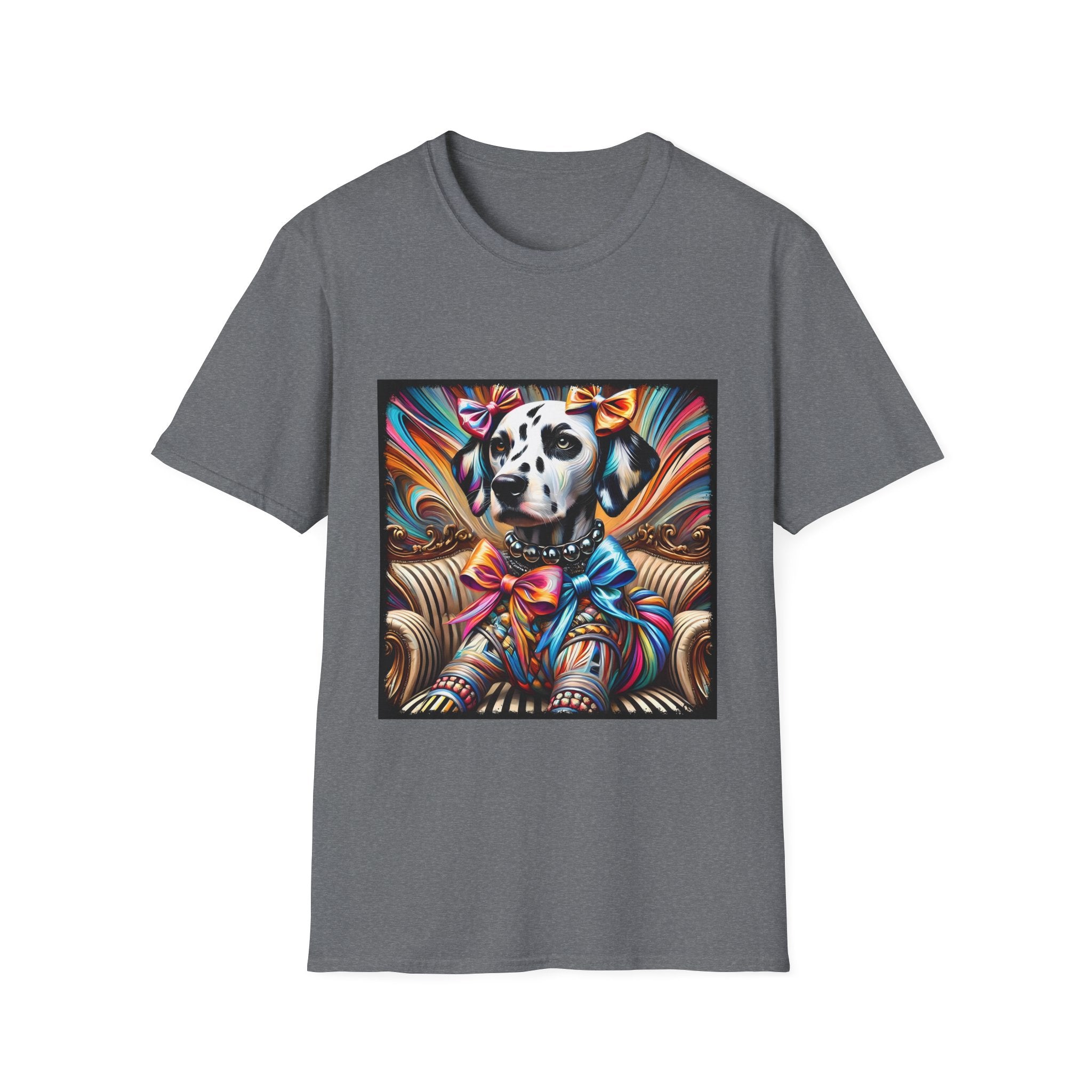Dalmatian Vivid Rocker  | Unisex Dog T-Shirt