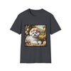 Bichon Frise Rose Pup | Unisex Dog T-Shirt