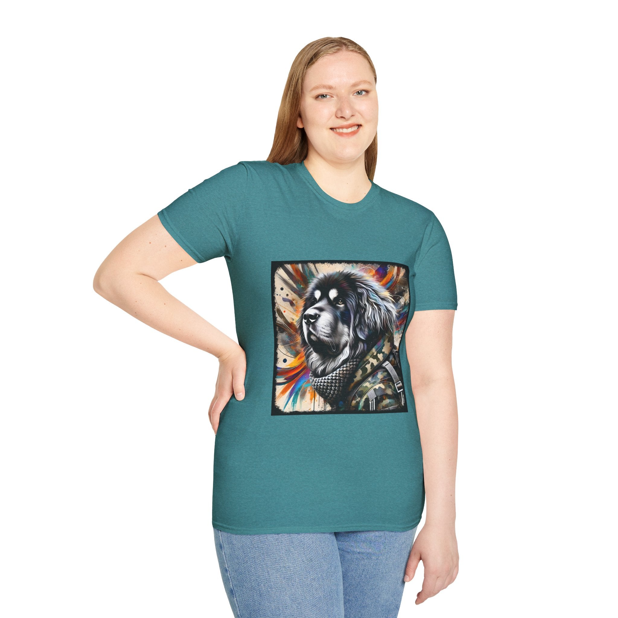 Tibetan Mastiff Bold Armor Classic | Unisex Dog T-Shirt