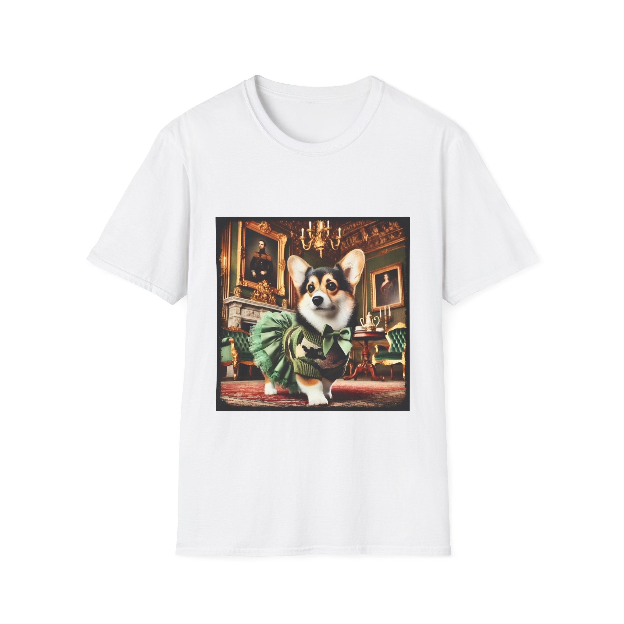 Pembroke Welsh Corgi Camo Glam | Unisex Dog T-Shirt