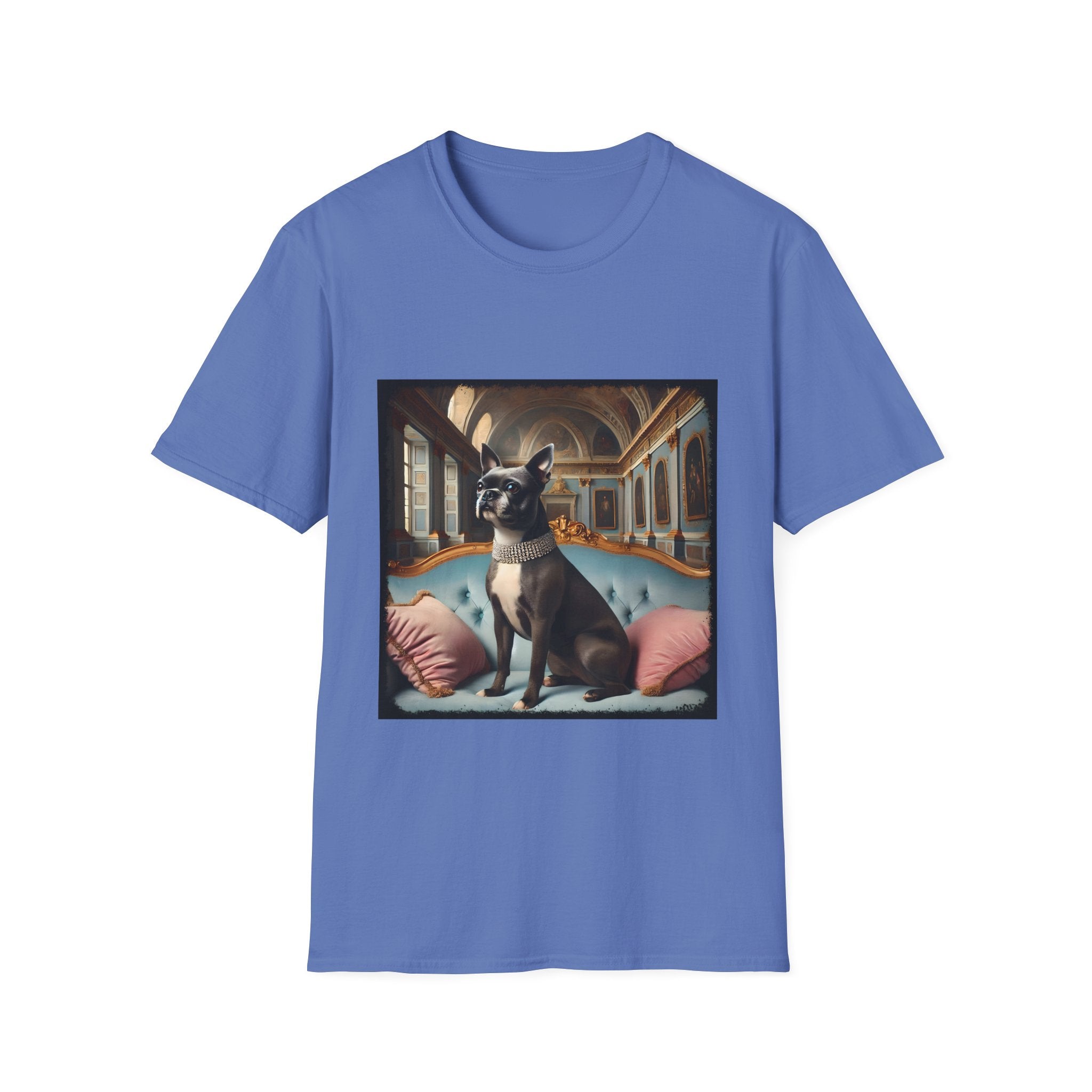 Boston Terrier Blue Baroness | Unisex Dog T-Shirt