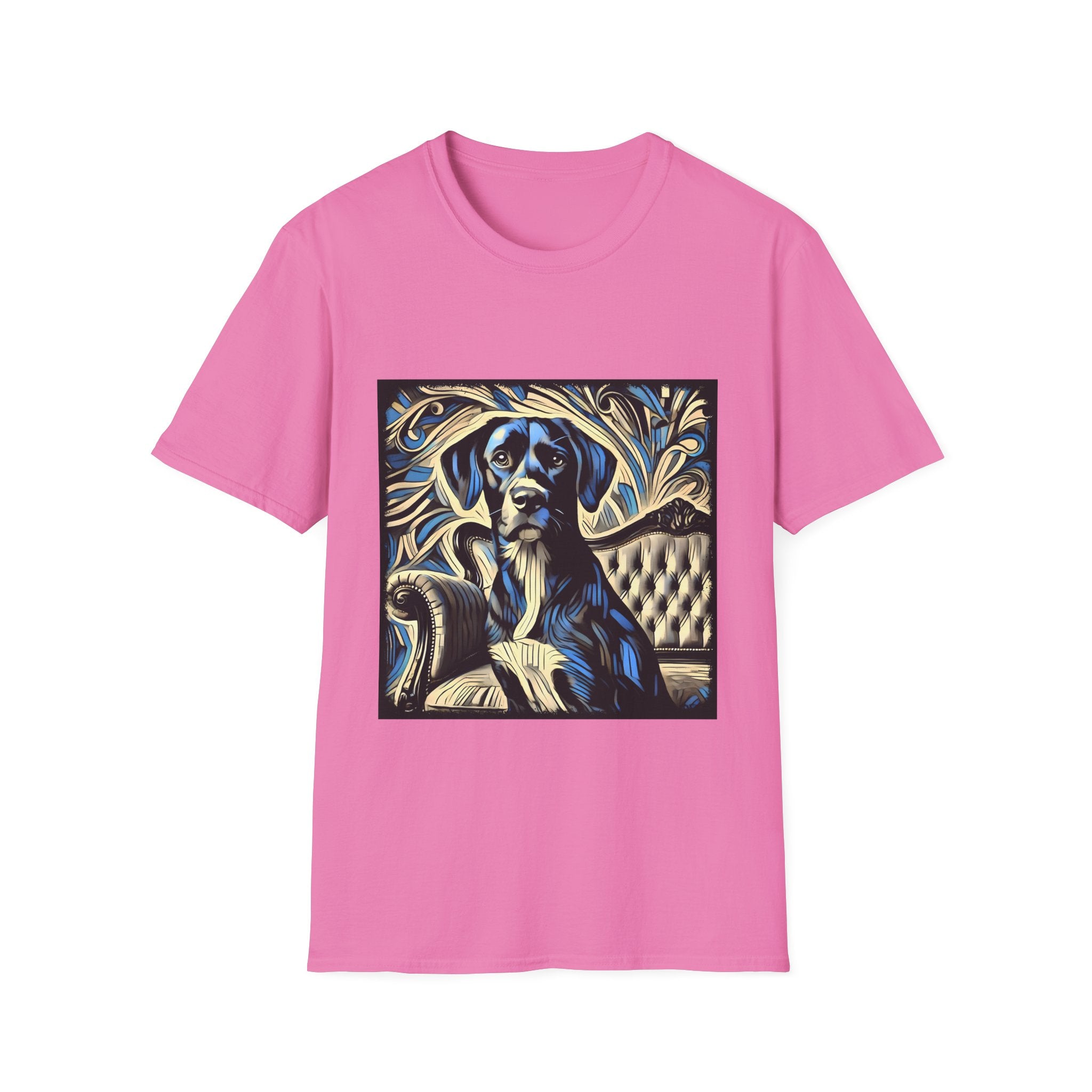 Labrador Retriever Blue Swirl | Unisex Dog T-Shirt