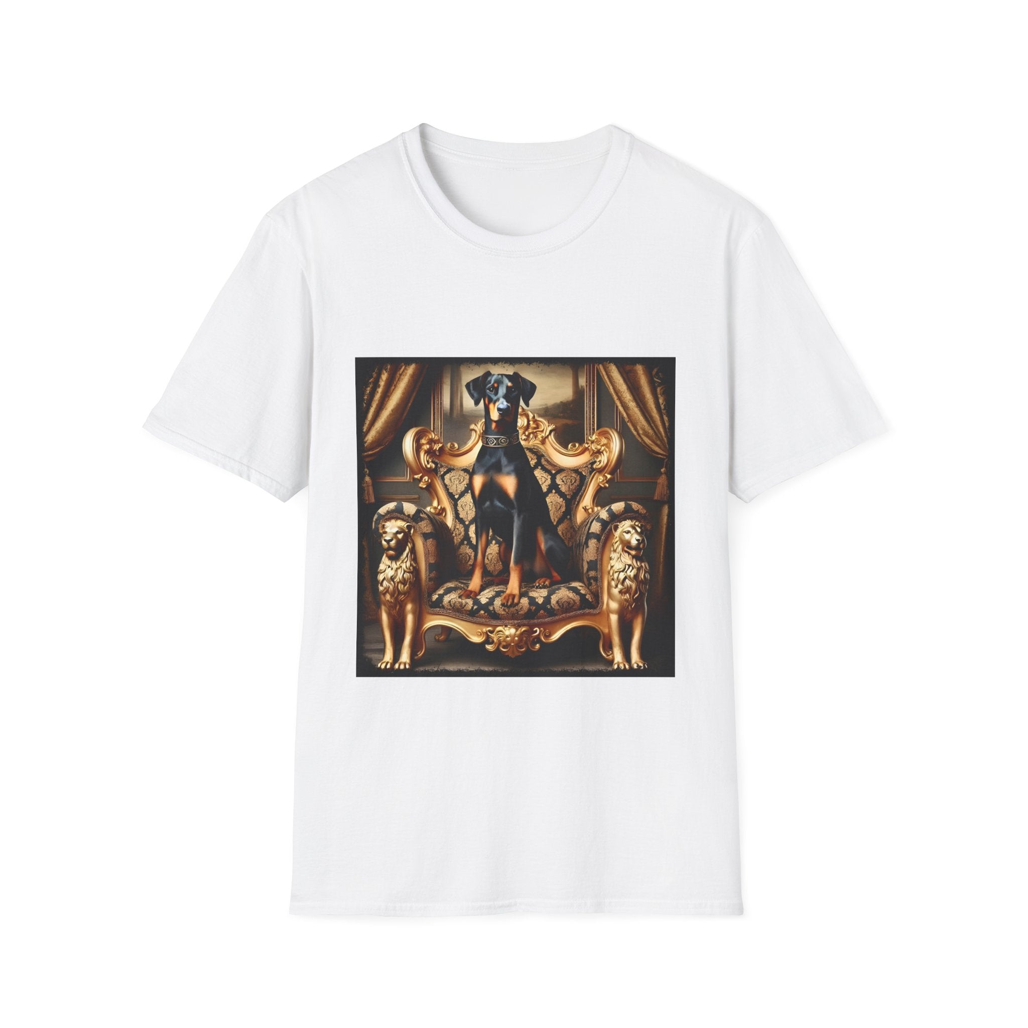 Doberman Pinscher Golden Boy | Unisex Dog T-Shirt