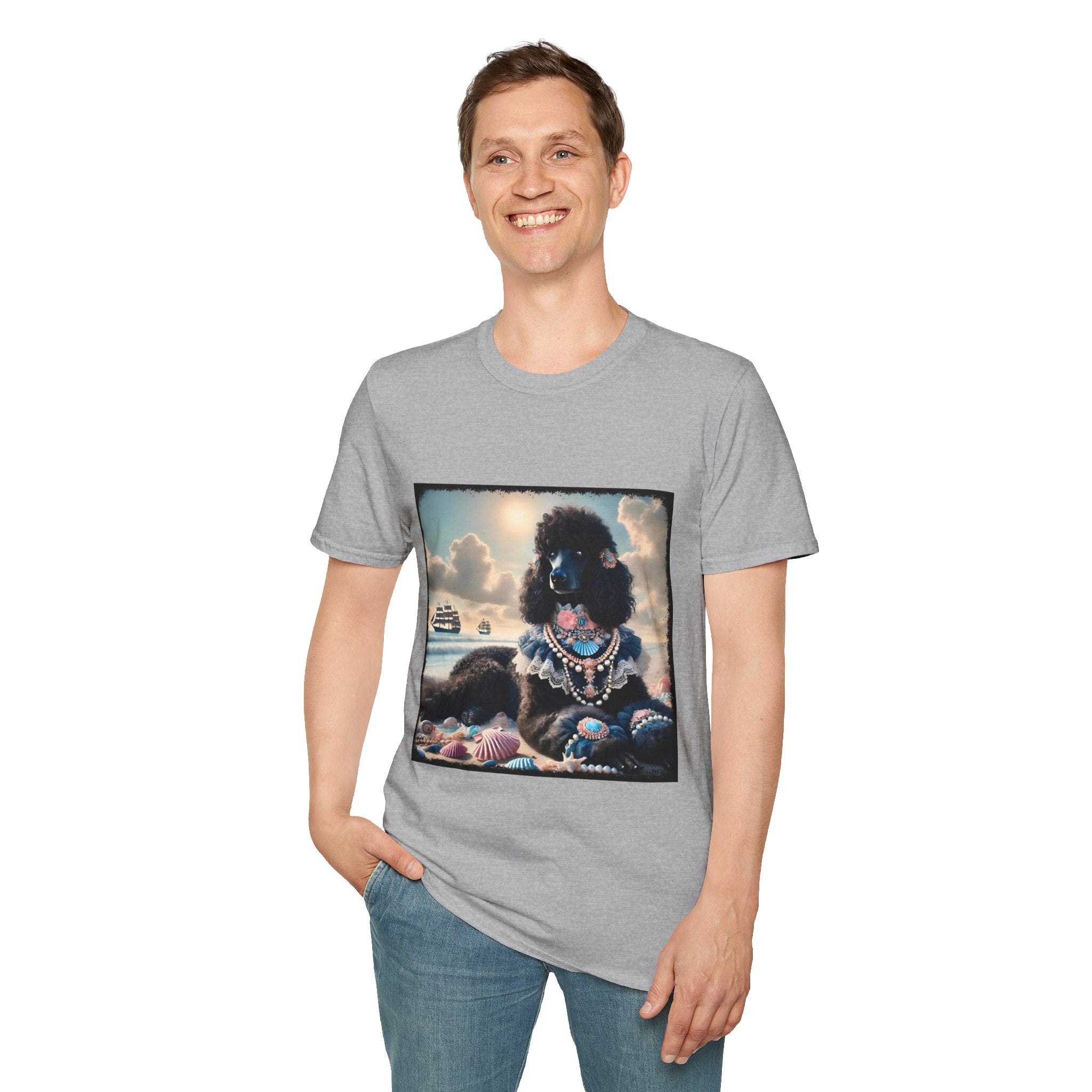 Poodle Beach Babe | Unisex Dog T-Shirt