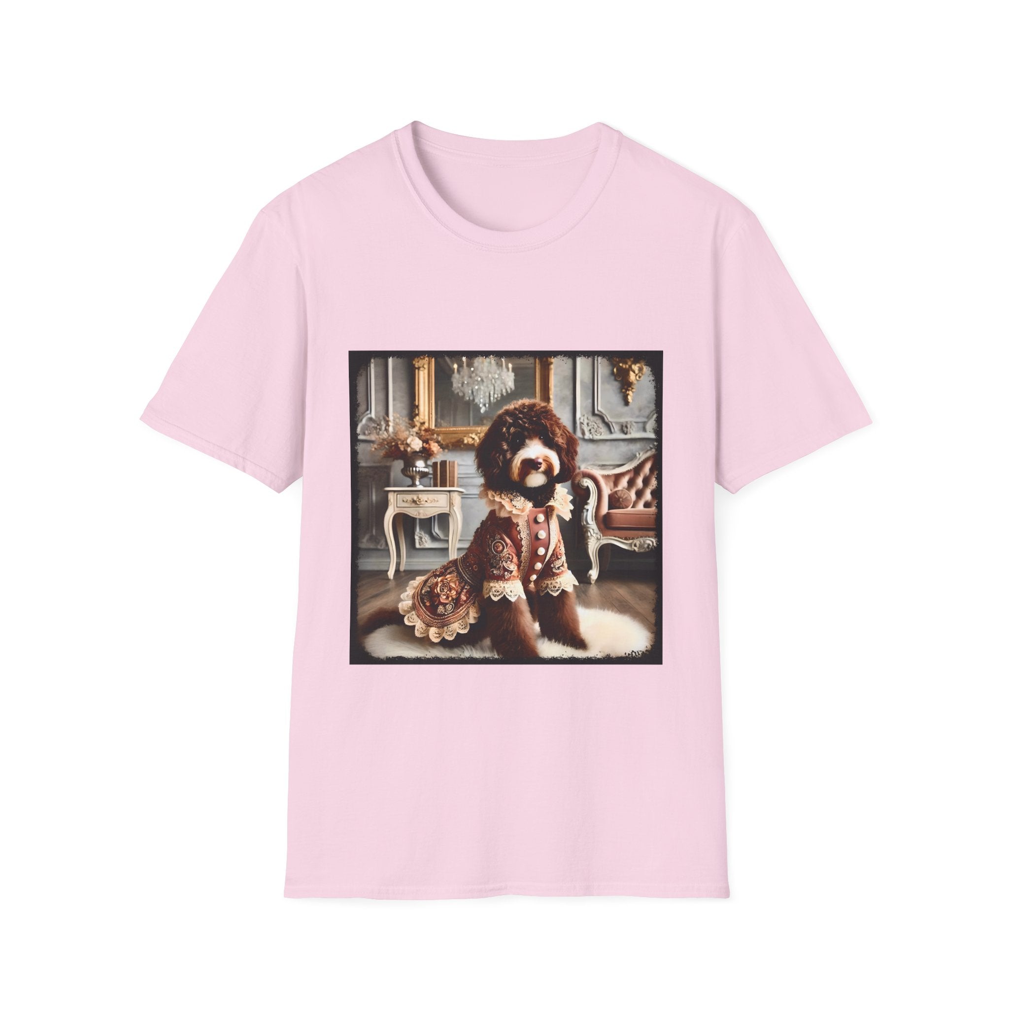 Aussiedoodle Chocolate Posh | Unisex Dog T-Shirt