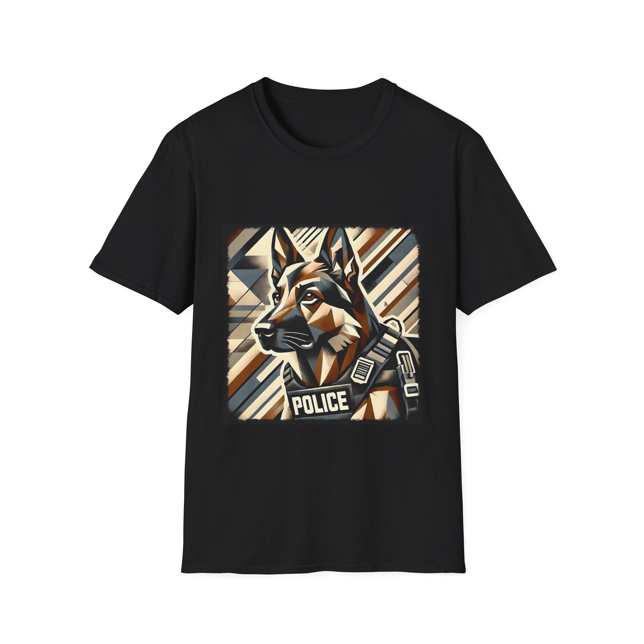 German Shepherd K-9 Geometric | Unisex Dog T-Shirt