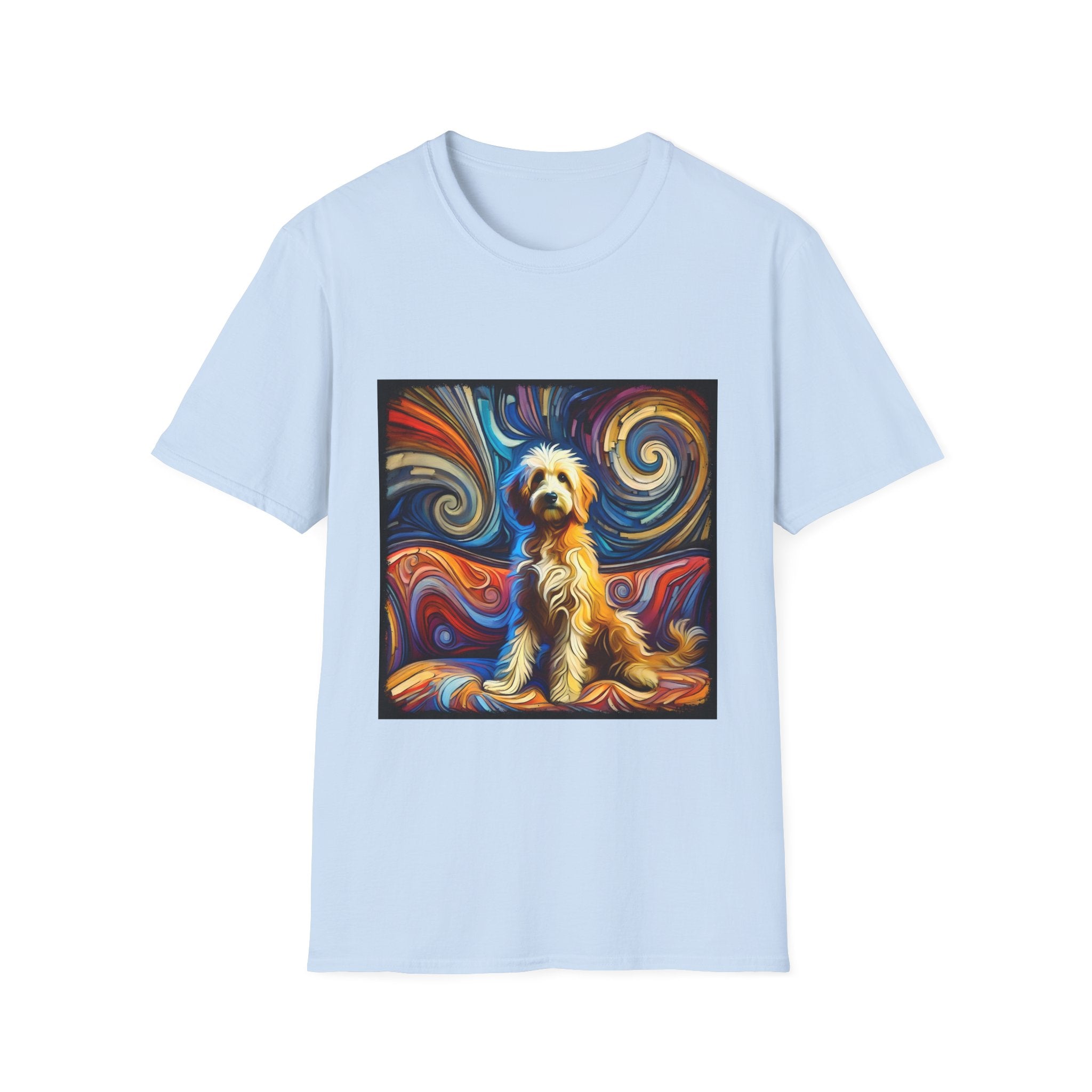 Goldendoodle Multicolored Swirl | Unisex Dog T-Shirt