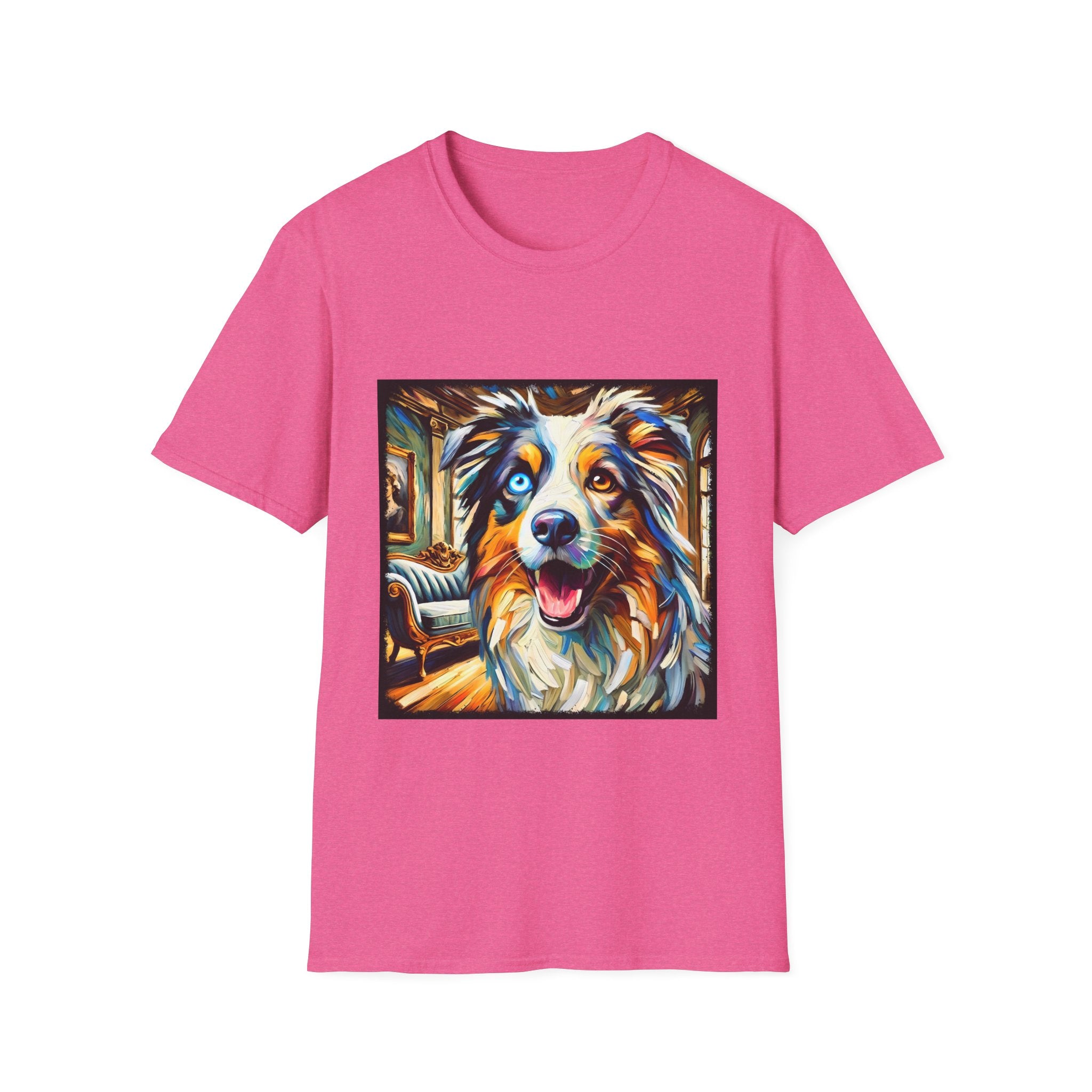 Australian Shepherd Blissful Swirl | Unisex Dog T-Shirt