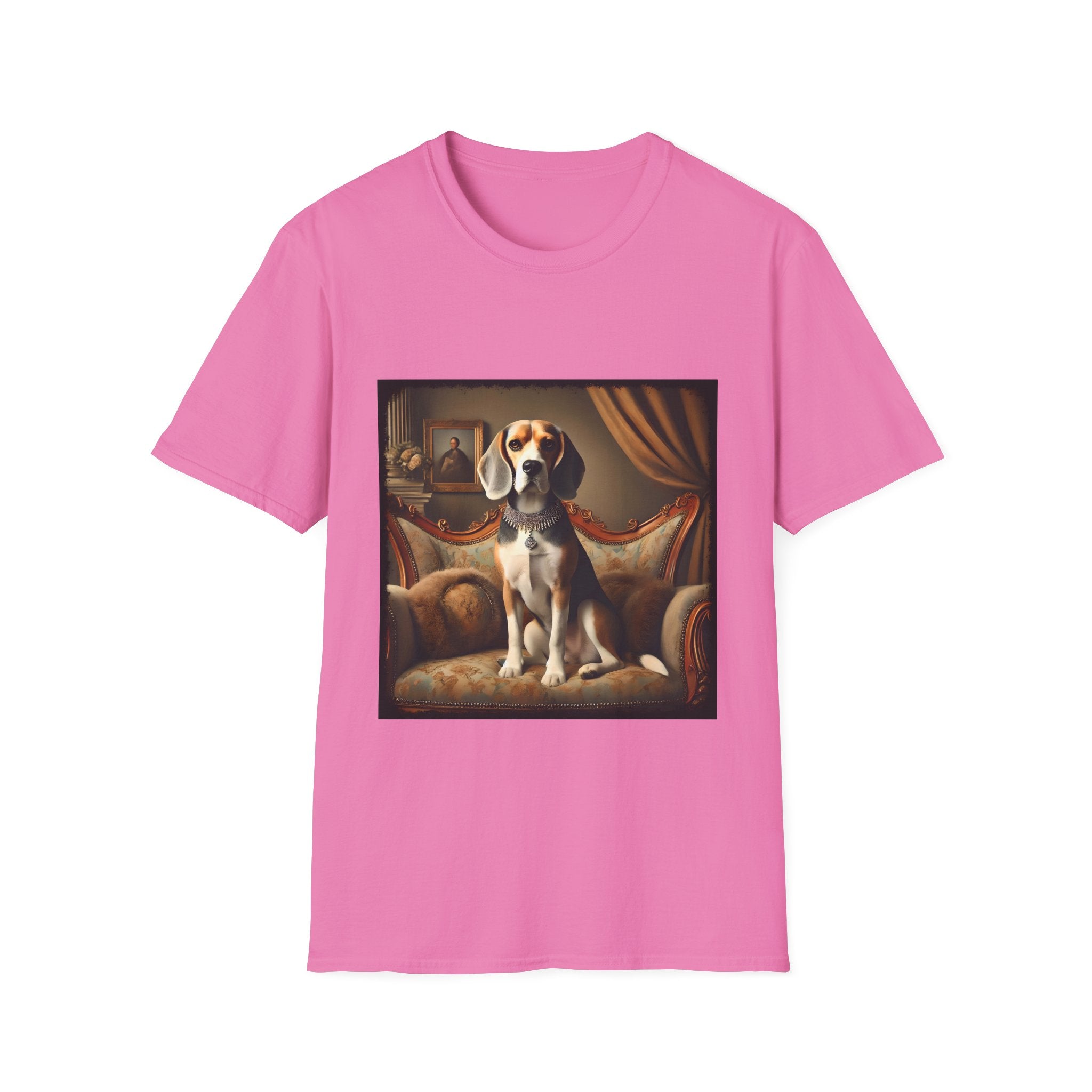 Beagle Princess Blue | Unisex Dog T-Shirt