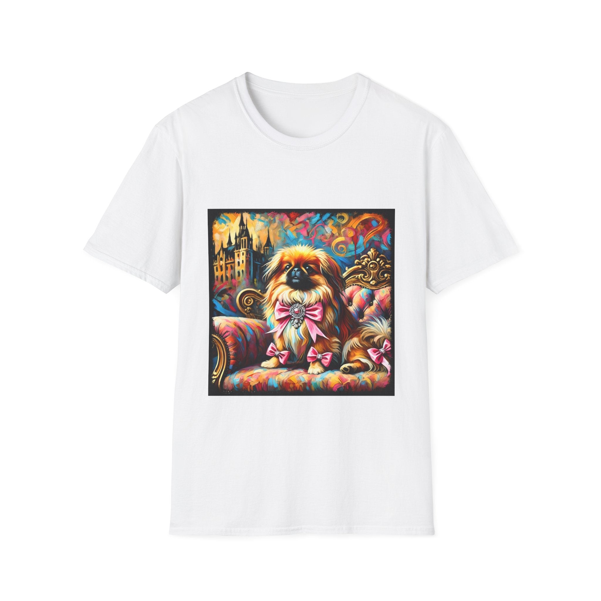 Pekingese Diamond Princess Classic | Unisex Dog T-Shirt