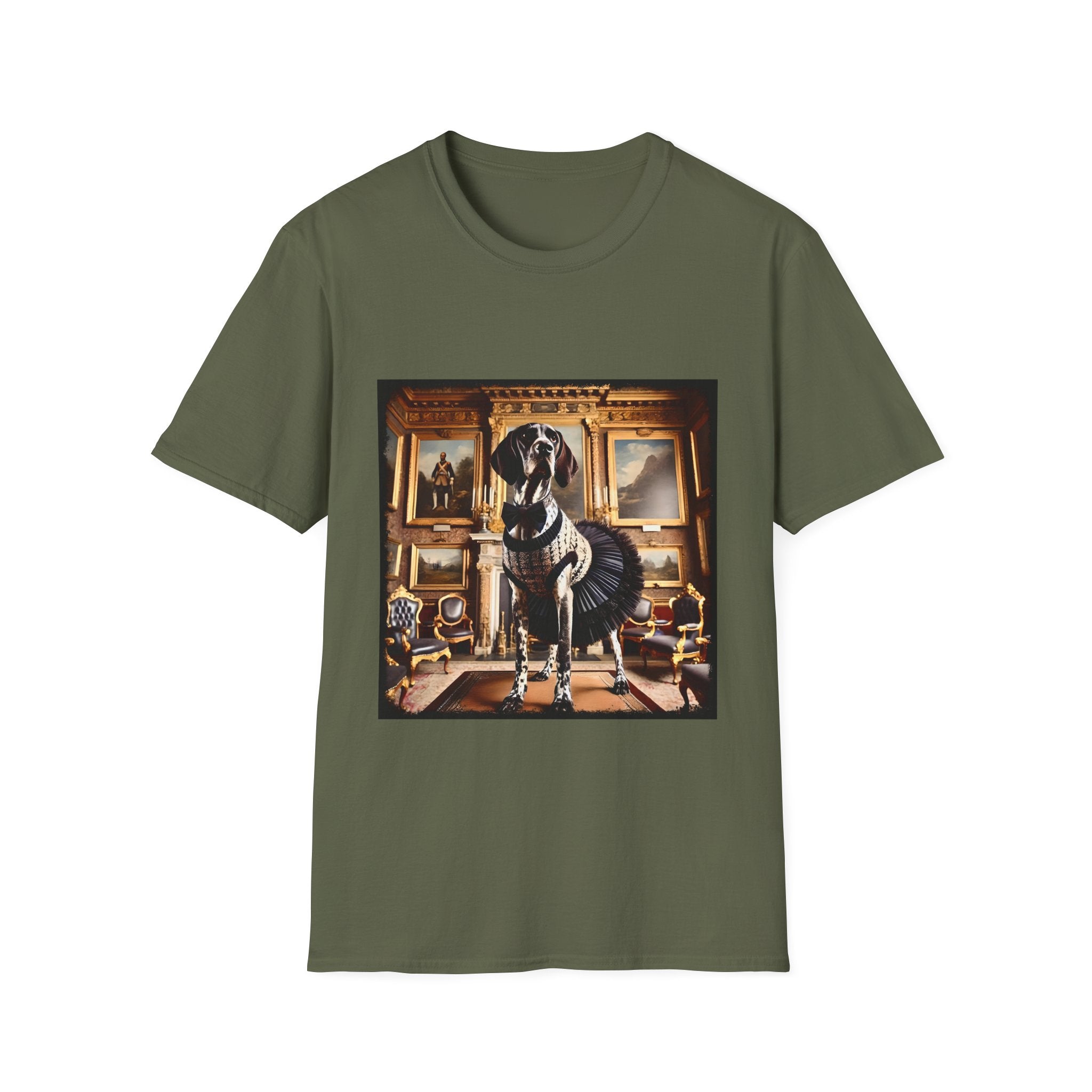 German Shorthaired Pointer Luxe Pup | Unisex Dog T-Shirt
