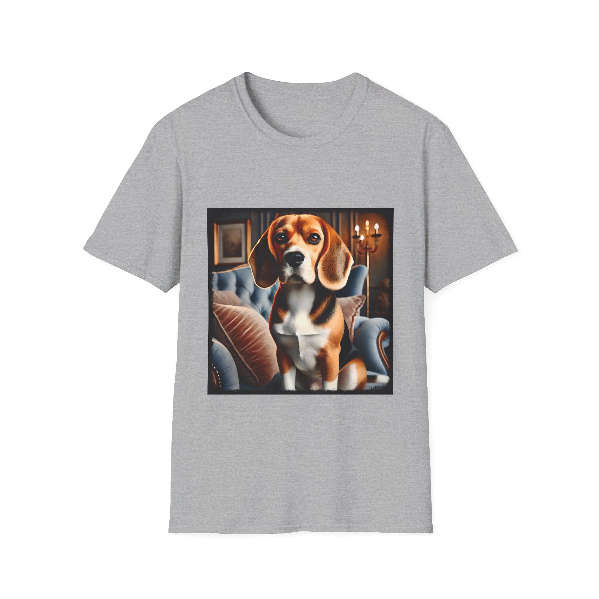 Beagle Poised Portrait | Unisex Dog T-Shirt