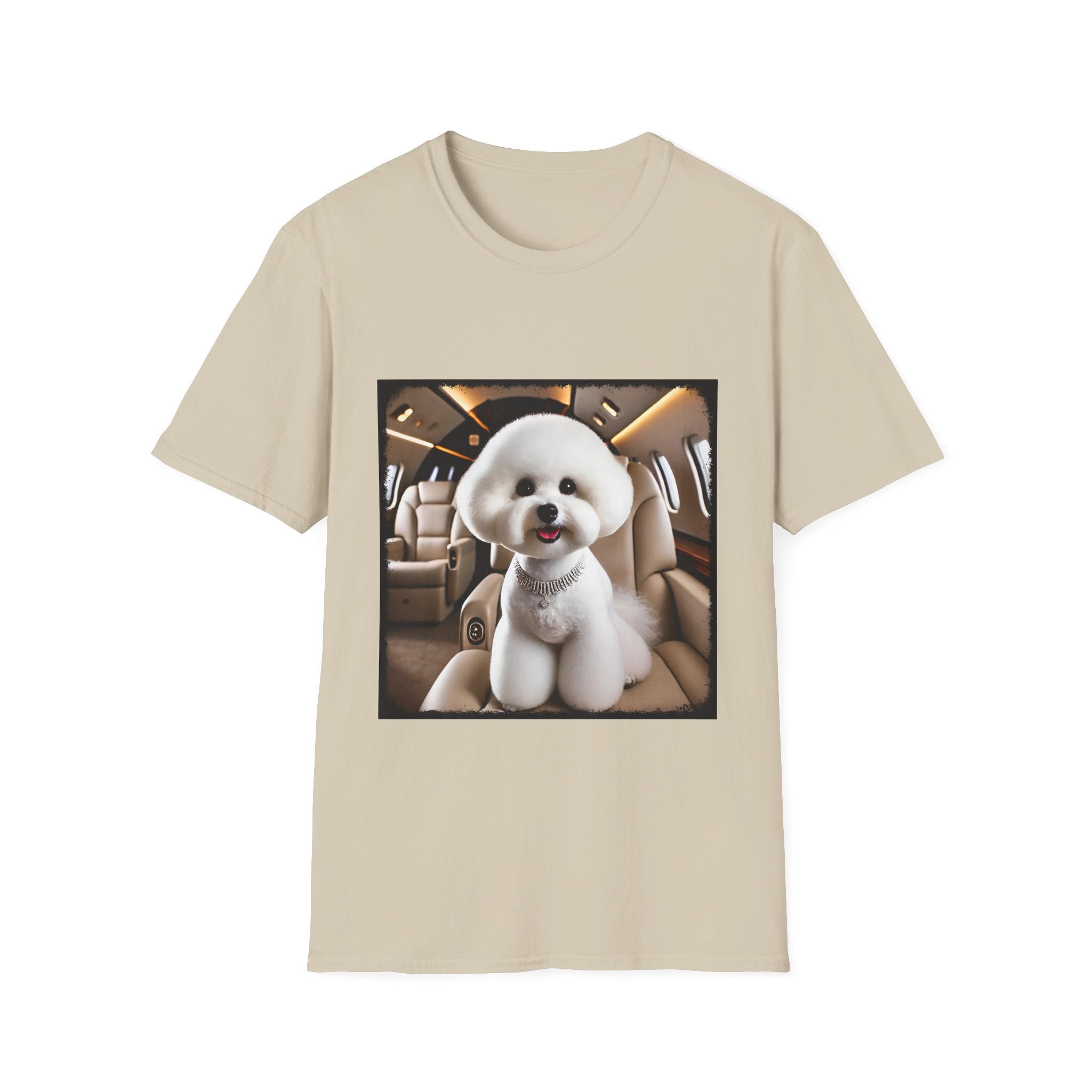 Bichon Frise Friendly Flier | Unisex Dog T-Shirt
