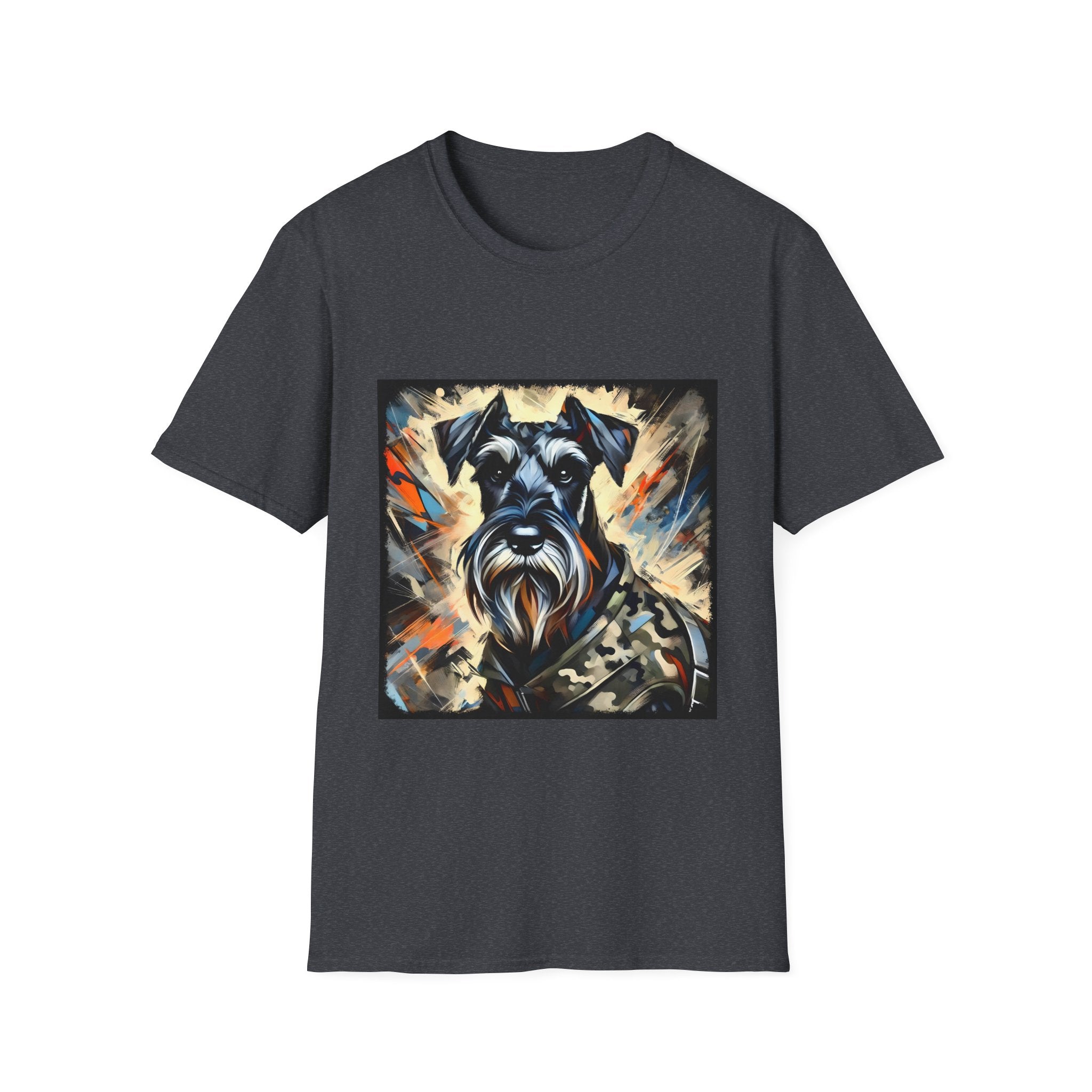 Schnauzer Bold Armor Classic | Unisex Dog T-Shirt