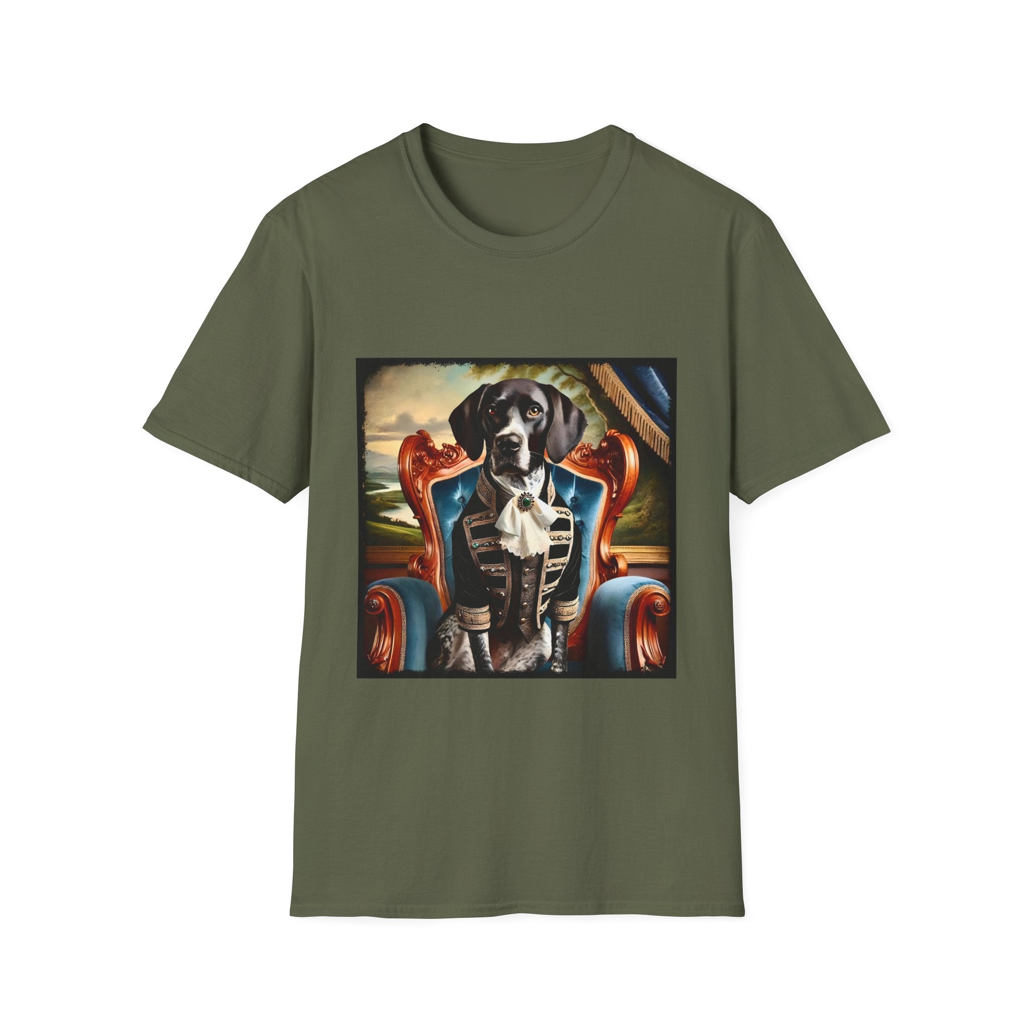 German Shorthaired Pointer Velvet Duke | Unisex Dog T-Shirt
